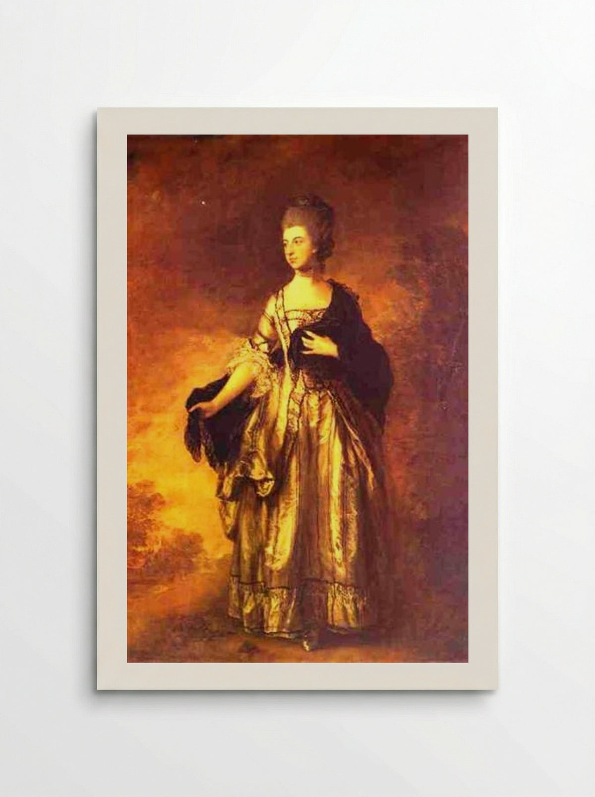 Isabella, Viscountess Molyneux - Thomas Gainsborough - Poster