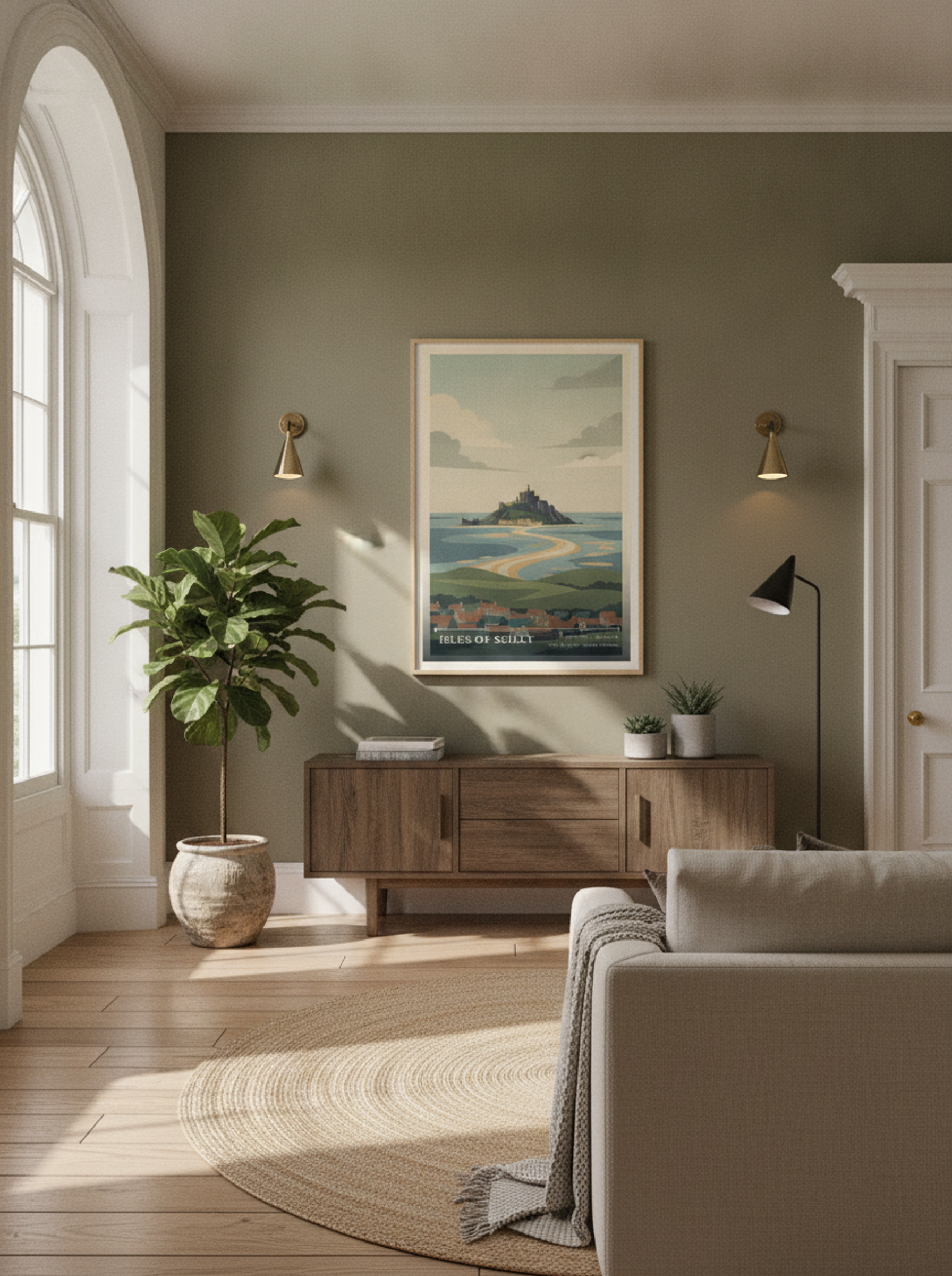 Isles of Scilly United Kingdom Travel Poster - Lifestyle