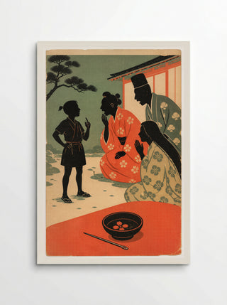 Issun-boshi and the Oni: The Small Hero Is Seen