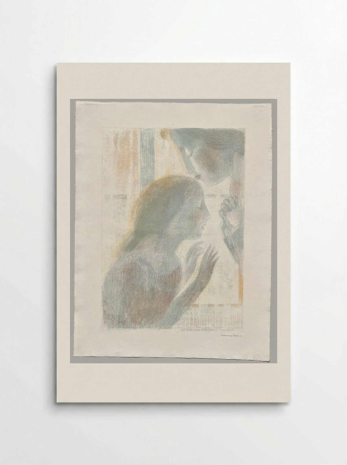 It Was a Religious Mystery - Maurice Denis - Poster