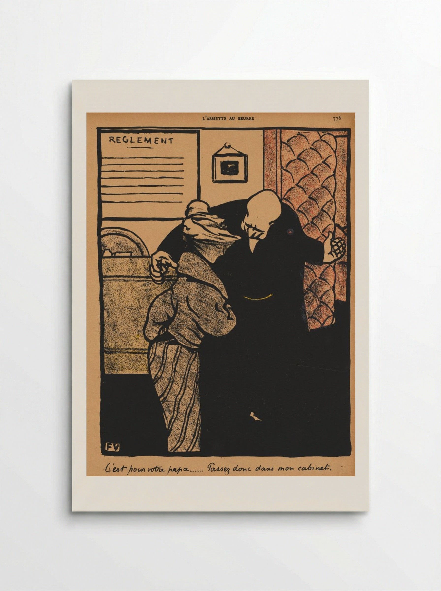 It's about your father... - Félix Vallotton - Poster