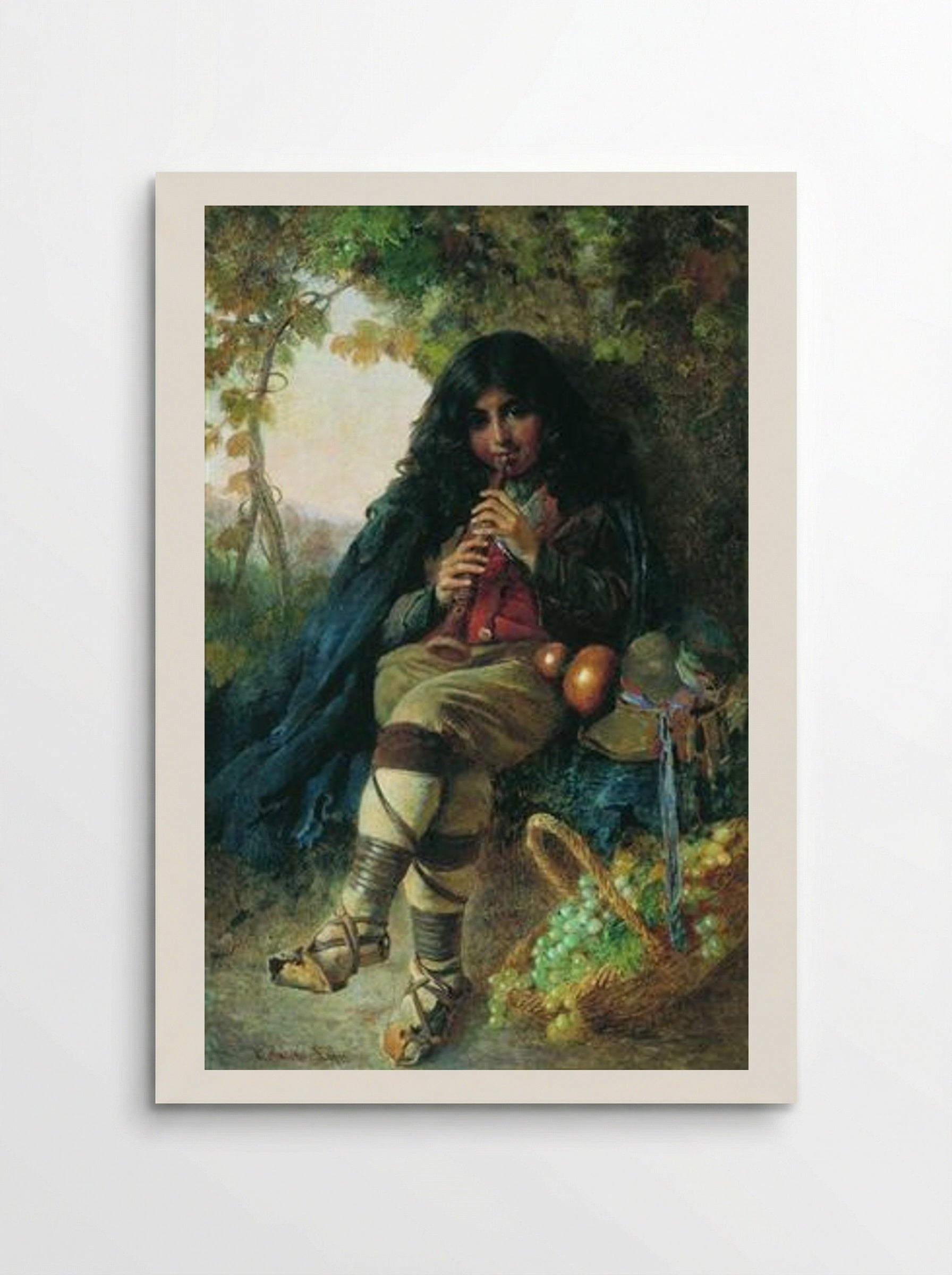 Italian Boy - Konstantin Makovsky - Poster