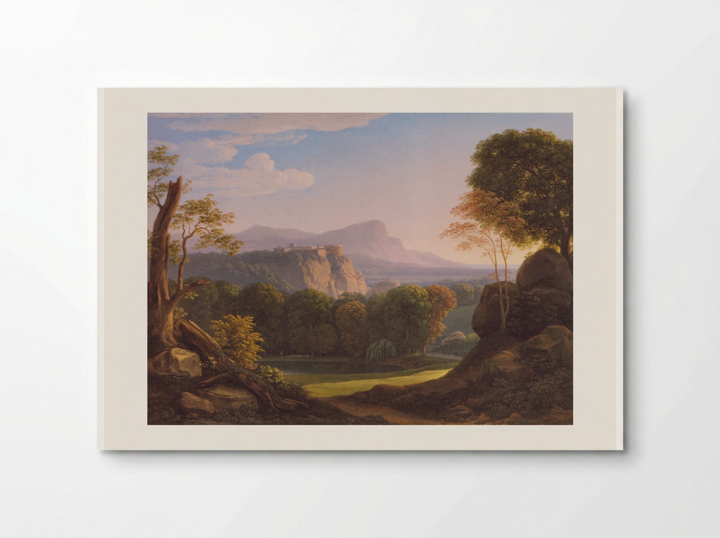 Italian Landscape - Johann Christian Reinhart - Poster