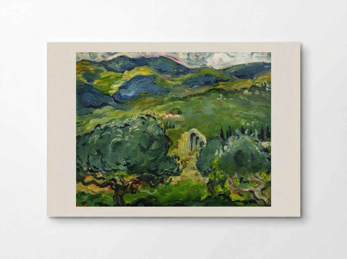 Italian Landscape - Louis Valtat - Poster