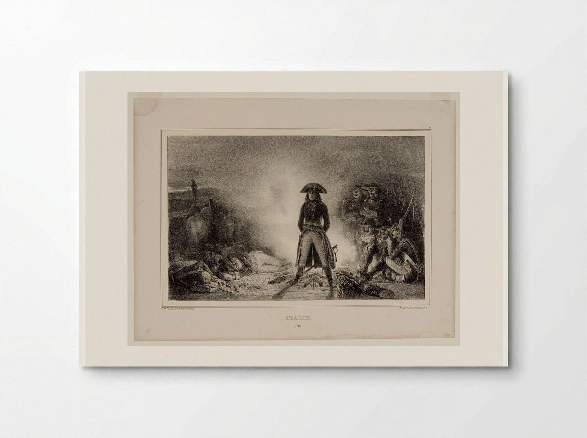 Italie, 1796 - Denis-Auguste-Marie Raffet - Poster