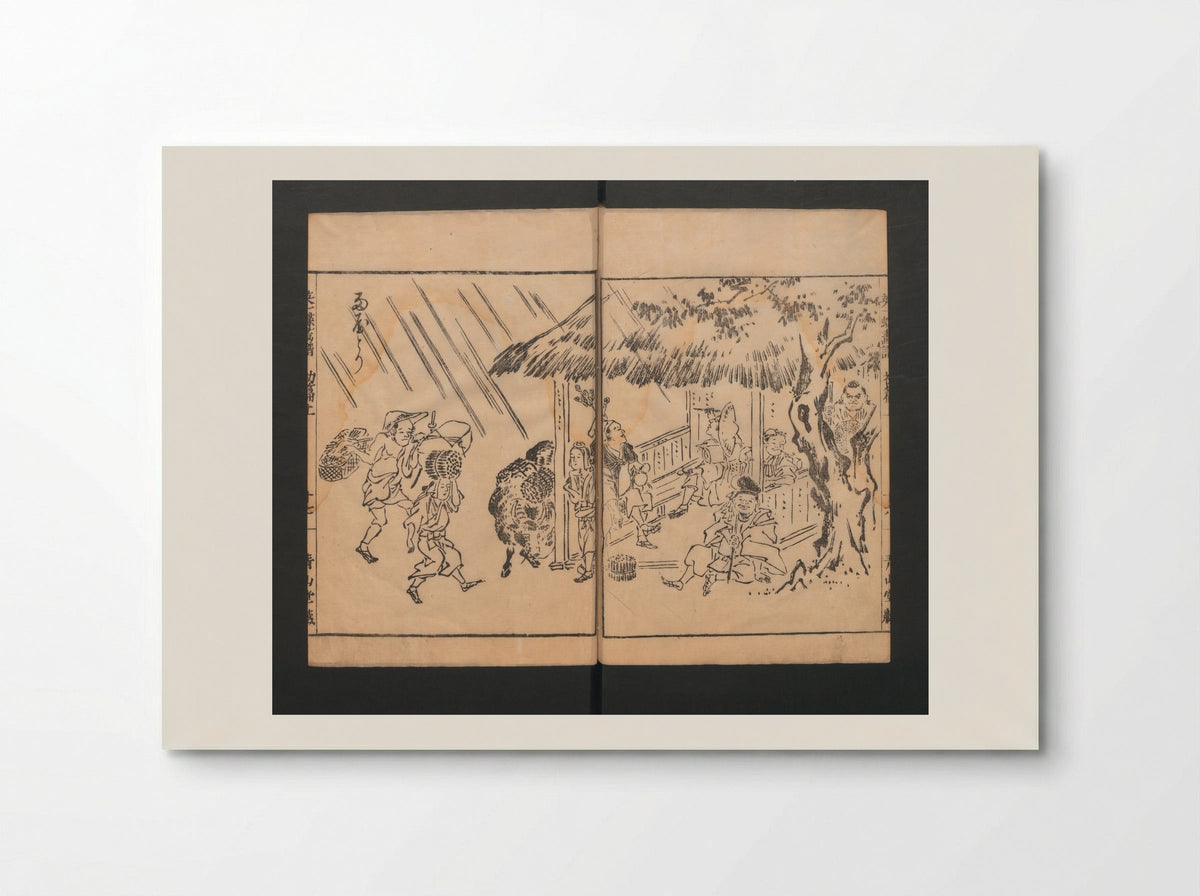 Itchō Picture Album (Itchō gafu) - Hanabusa Itchō - Poster