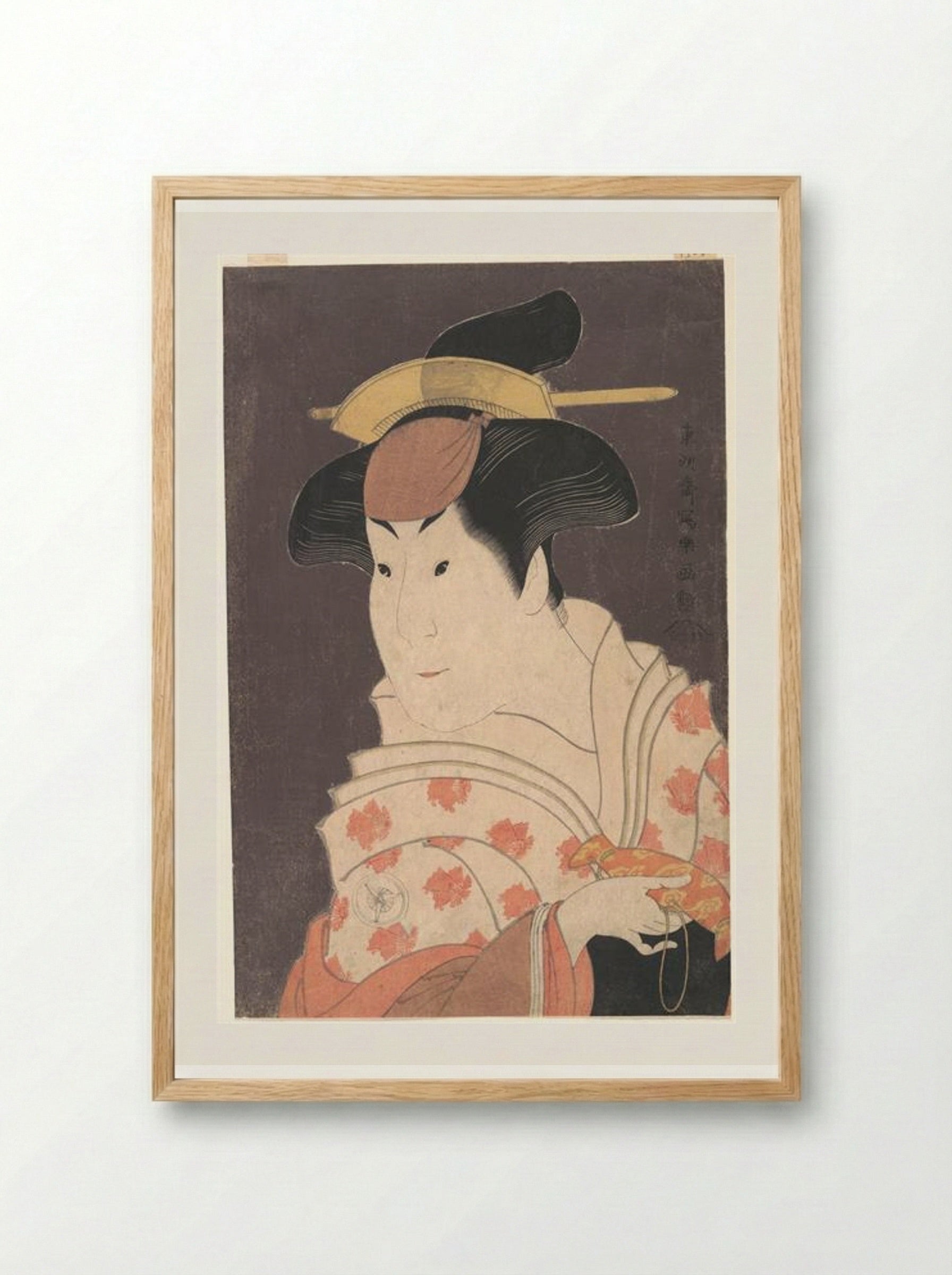 Iwai Hanshirō IV as Shigenoi - Tōshūsai Sharaku - Framed Print Wood