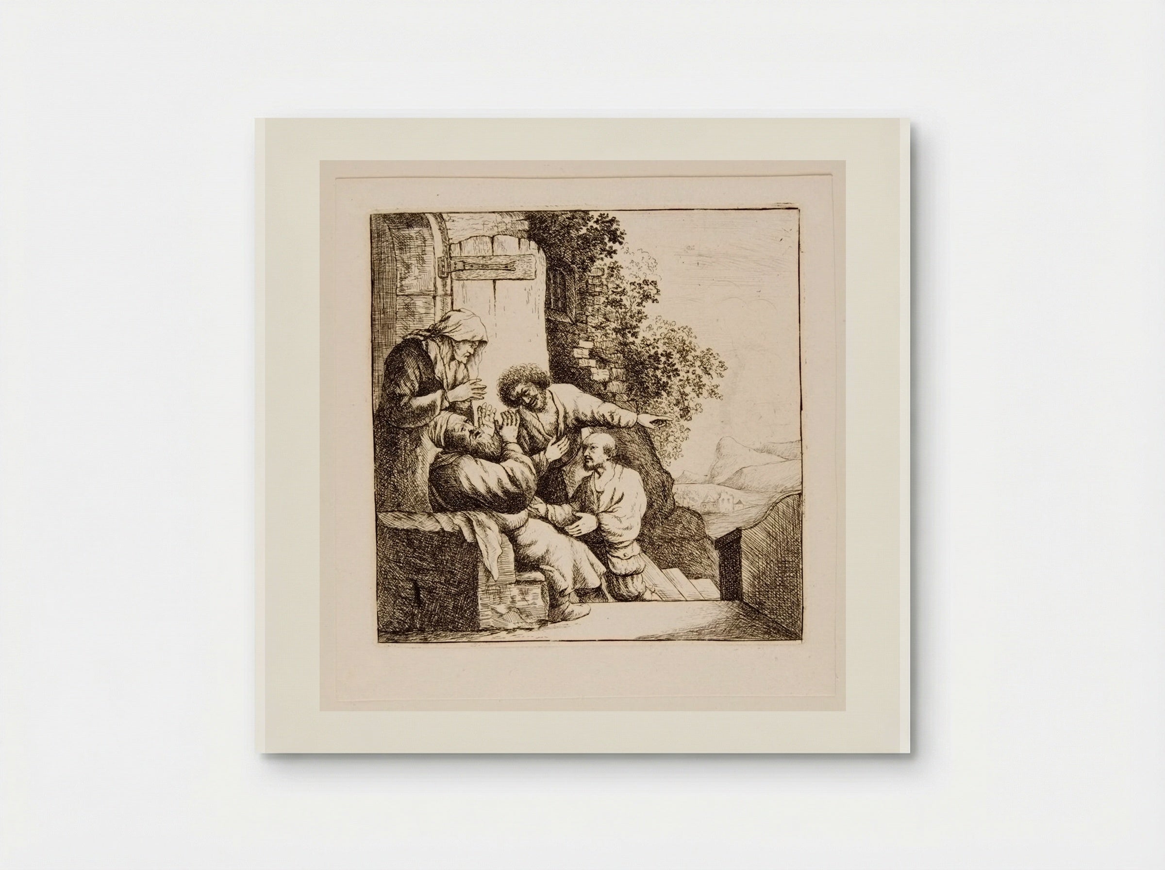 Jacob Lamenting the Death of Joseph - David Deuchar - Poster