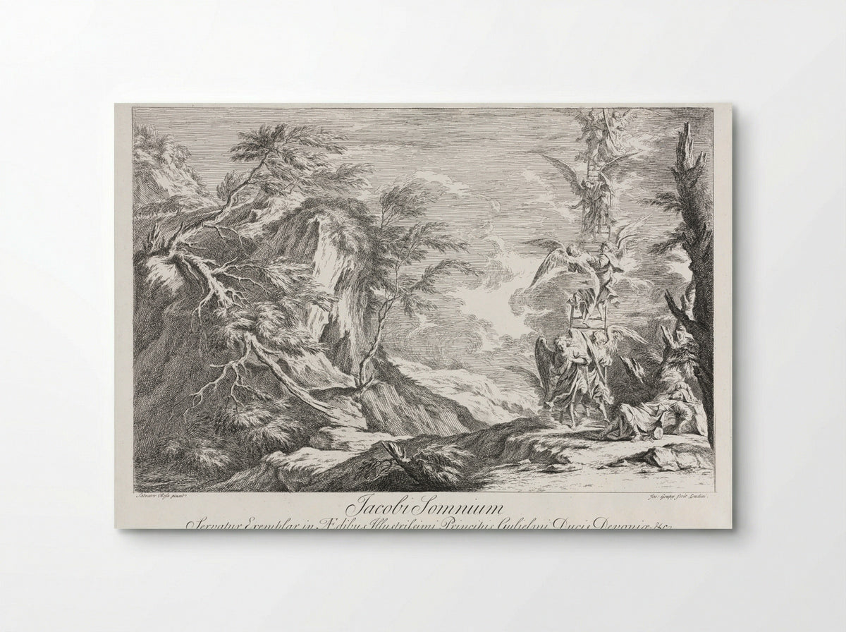 Jacob's Dream - Joseph Goupy - Poster