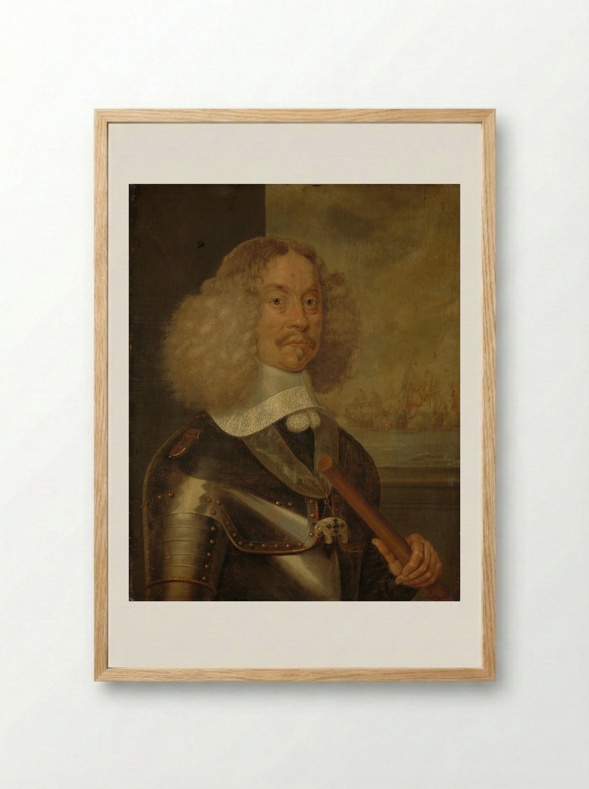 Jacob van Wassenaer Obdam - Abraham Evertsz. van Westerveld - Framed Print Wood