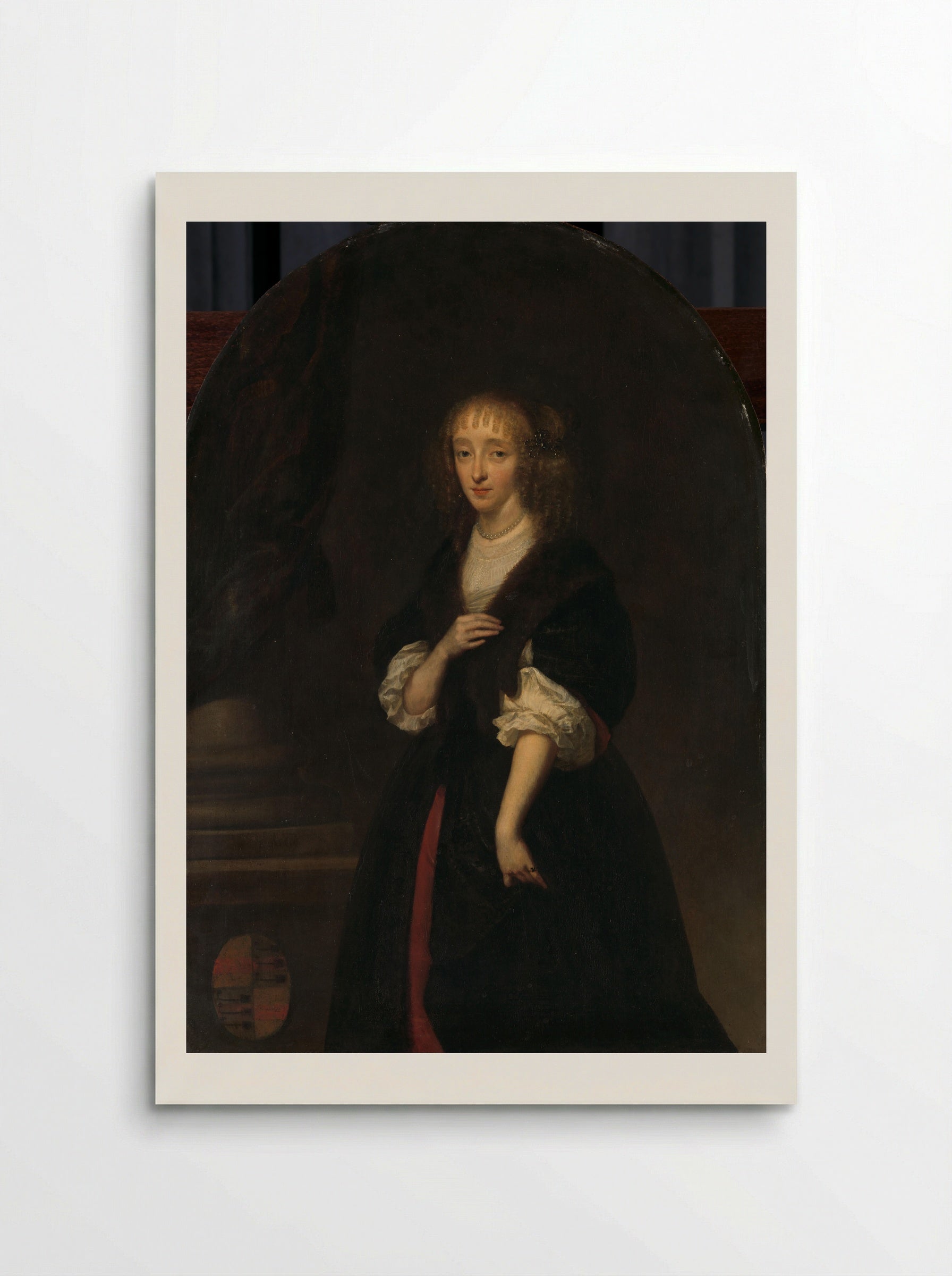 Jacoba Bicker (1640-95), Wife of Pieter de Graeff - Caspar Netscher - Poster