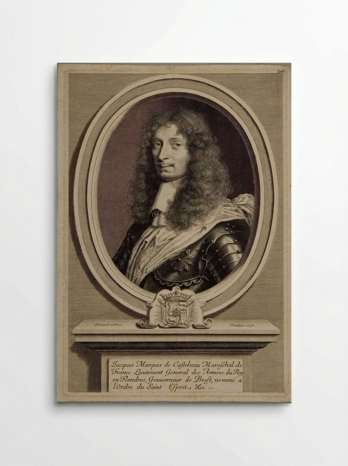 Jacques, Marquis de Castelnau - Robert Nanteuil - Poster
