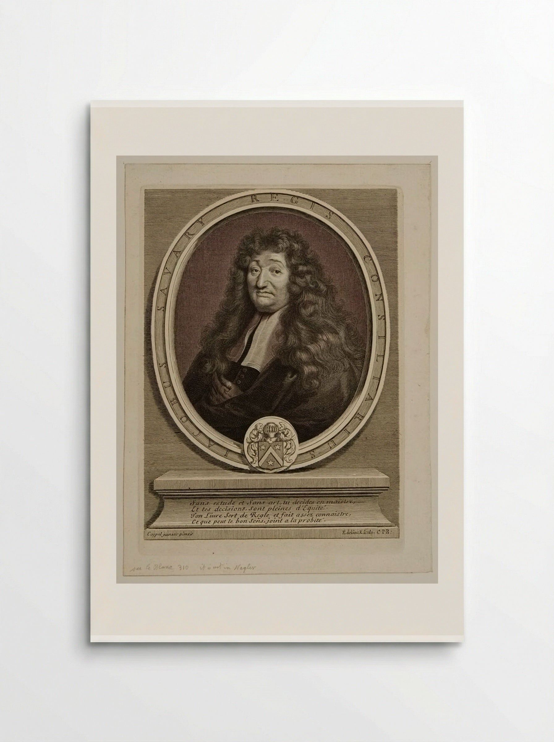 Jacques Savary - Gérard Edelinck - Poster