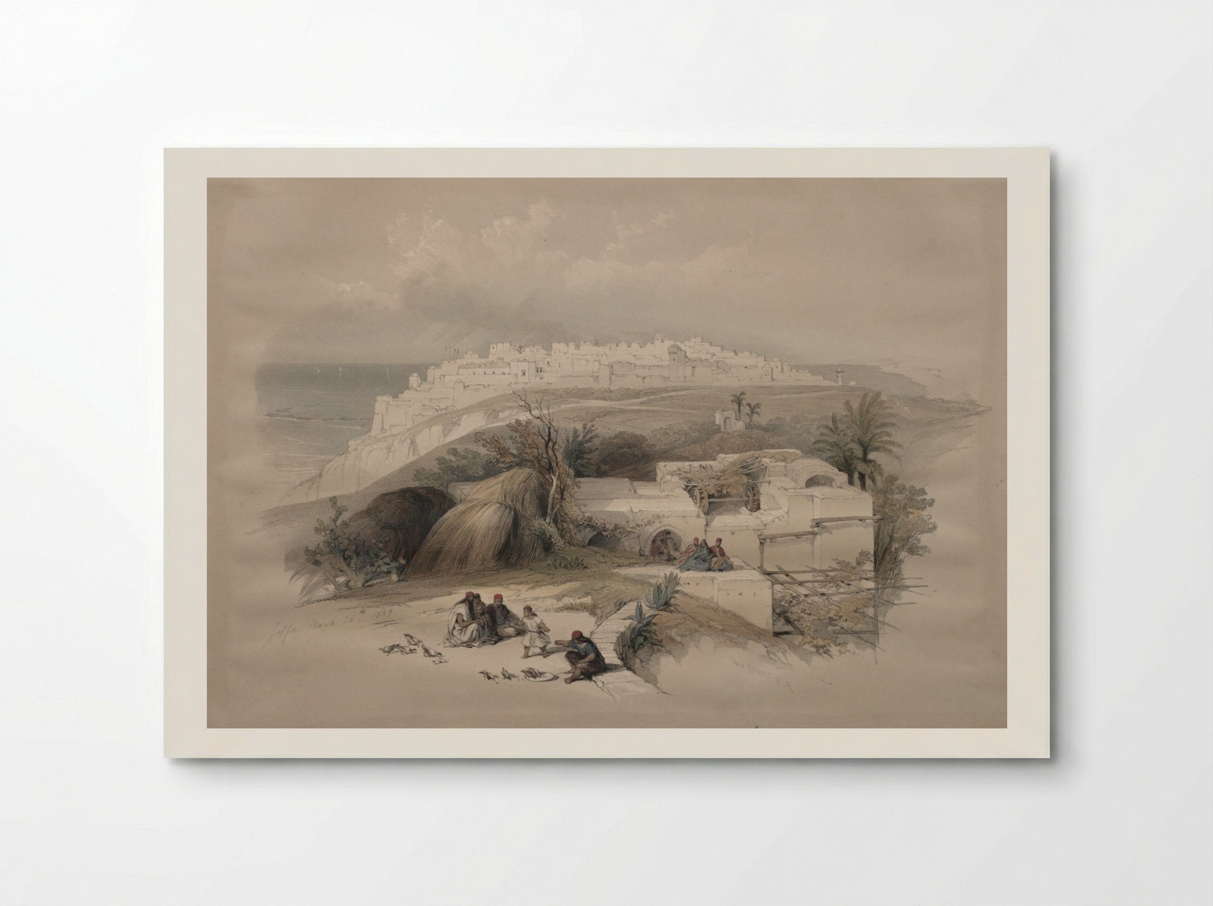 Jaffa - David Roberts - Poster