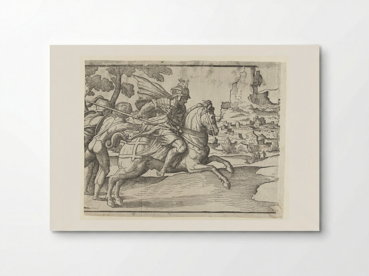 Jager te paard (Hunter on Horseback) - Jan Ewoutsz. - Poster