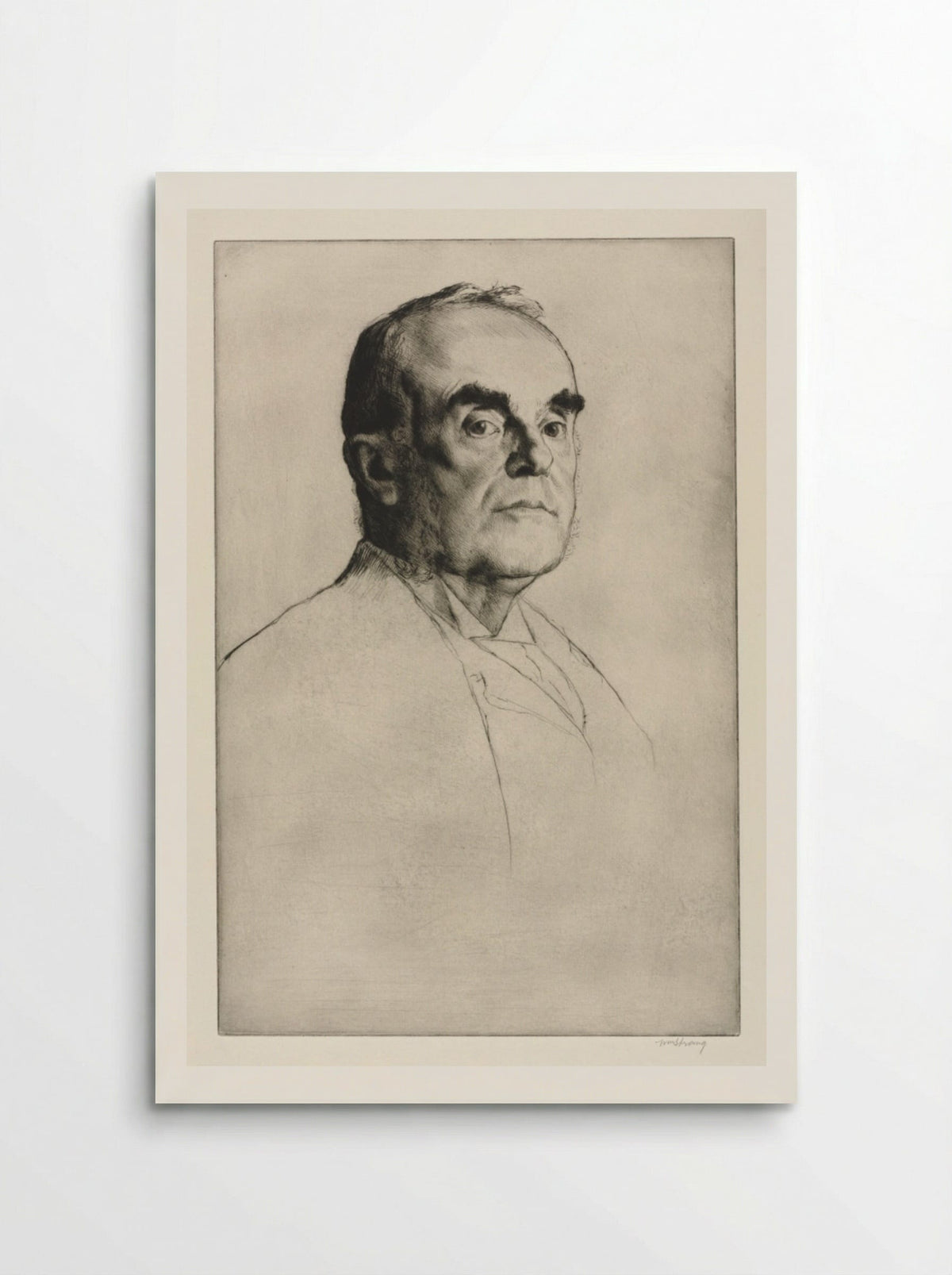 James E. Christie - William Strang - Poster
