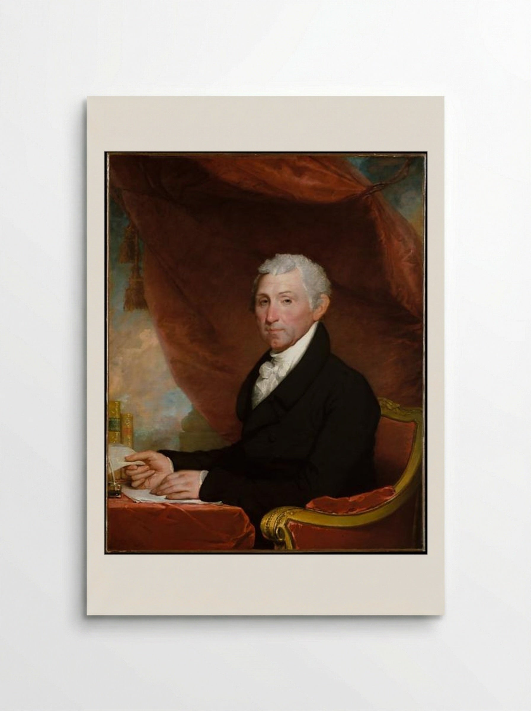 James Monroe - Gilbert Stuart - Poster