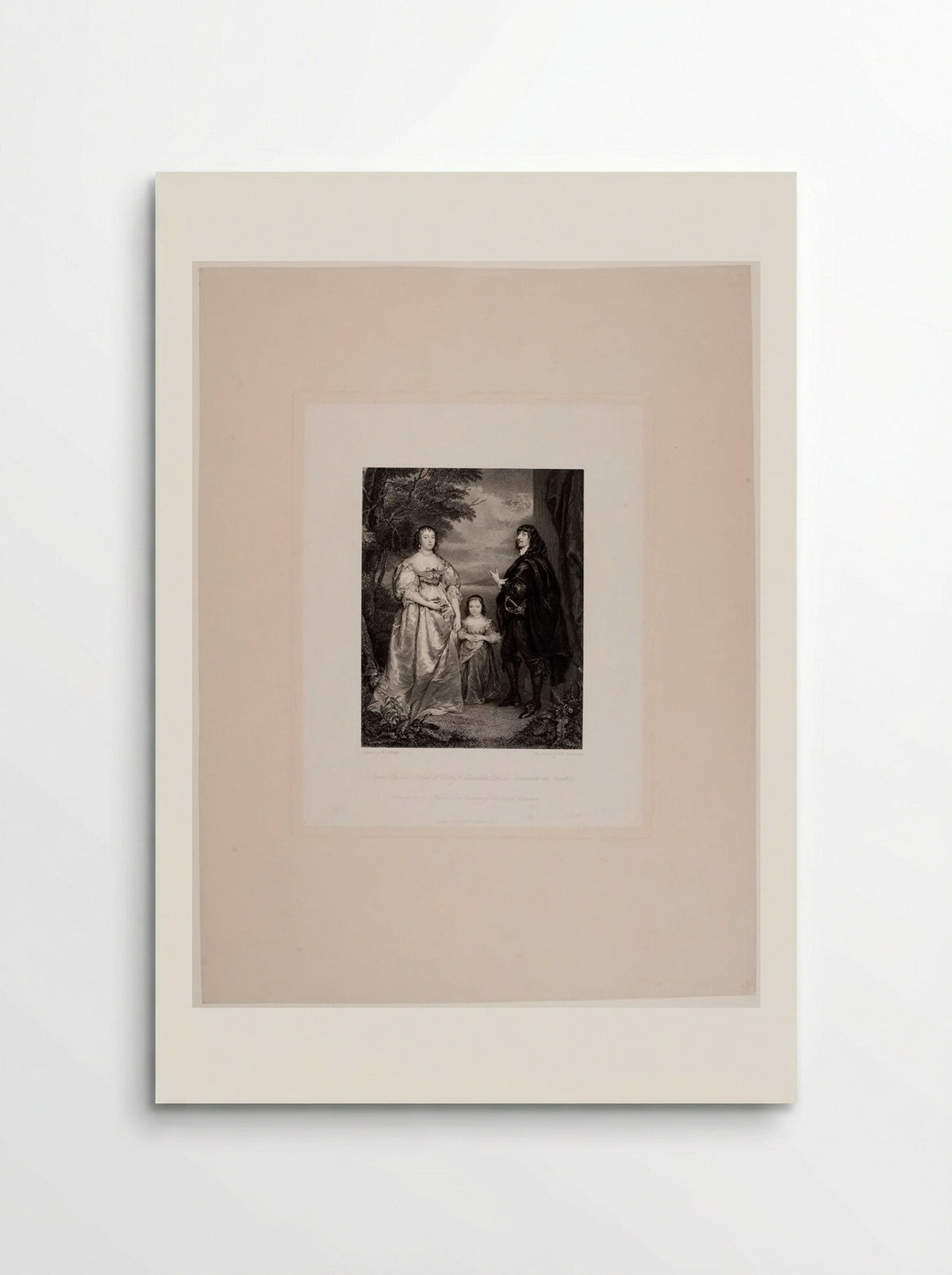 James Stanley, seventh earl of Derby and Charlotte de La Tremouille, his countess - John Henry Robinson - Poster