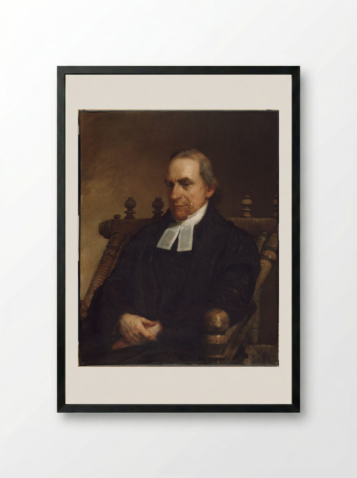 James Walker (1794-1874) - William Morris Hunt - Framed Print Black