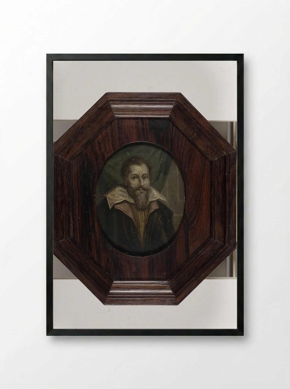 Jan Six (1618-1700), Dichter en burgemeester van Amsterdam - Arnoud van Halen - Framed Print Black
