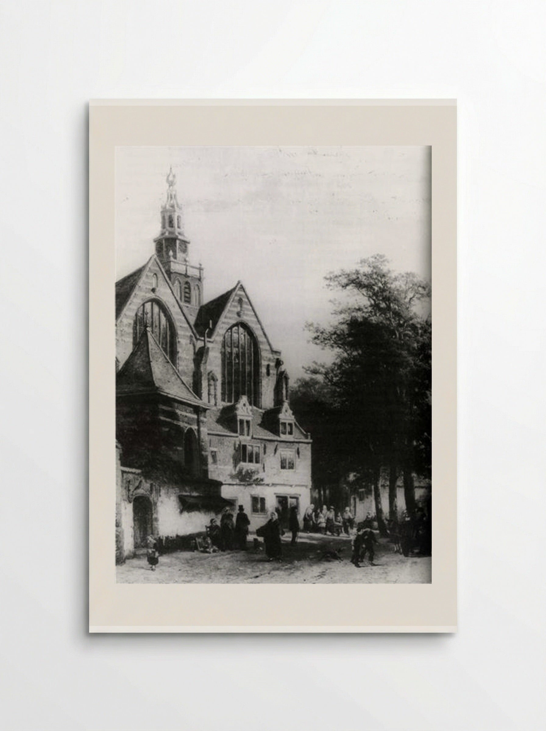 Janskerk (Gouda) - Cornelis Springer - Poster
