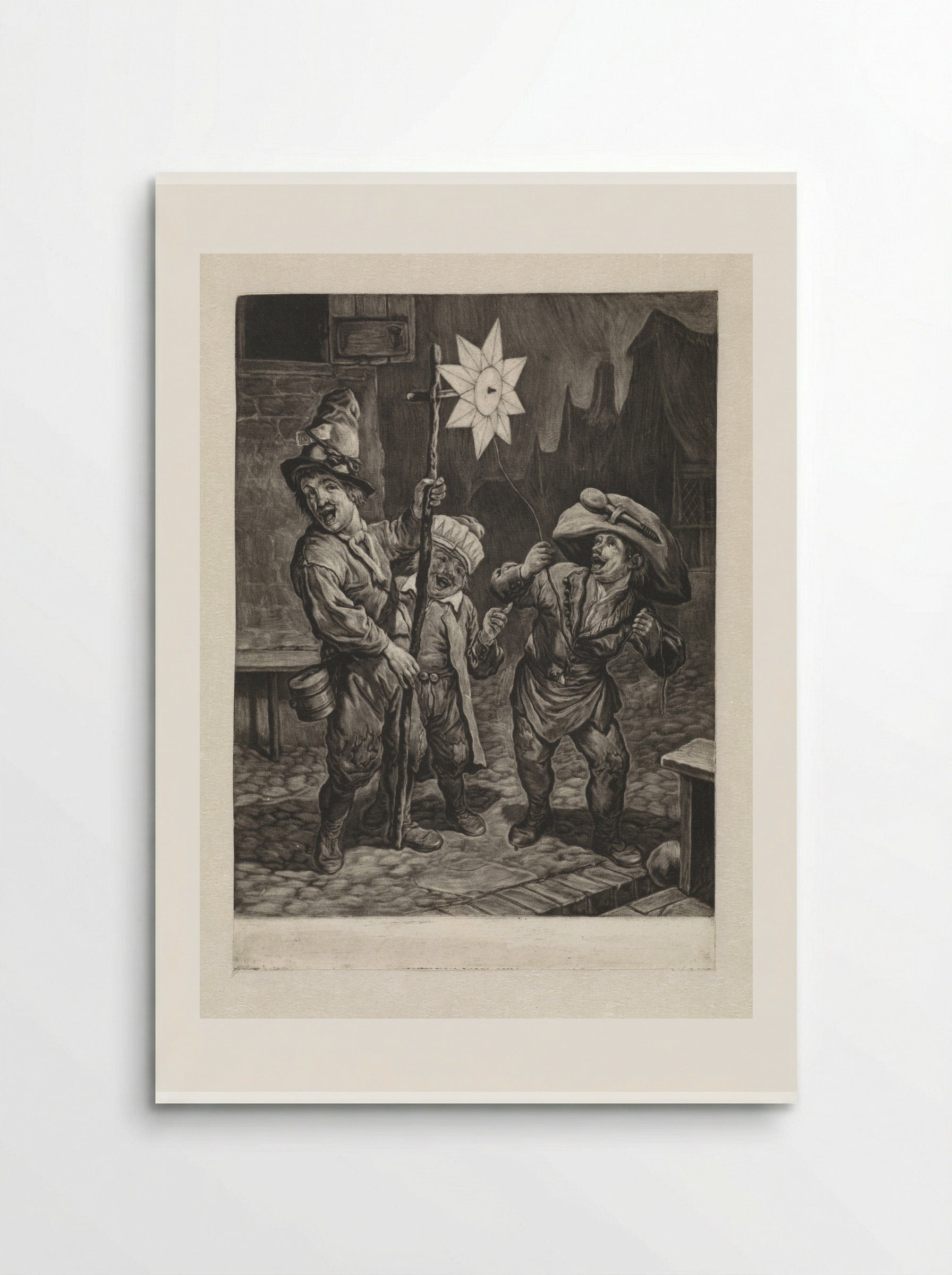 Januari (The Star Singers) - Cornelis Dusart - Poster