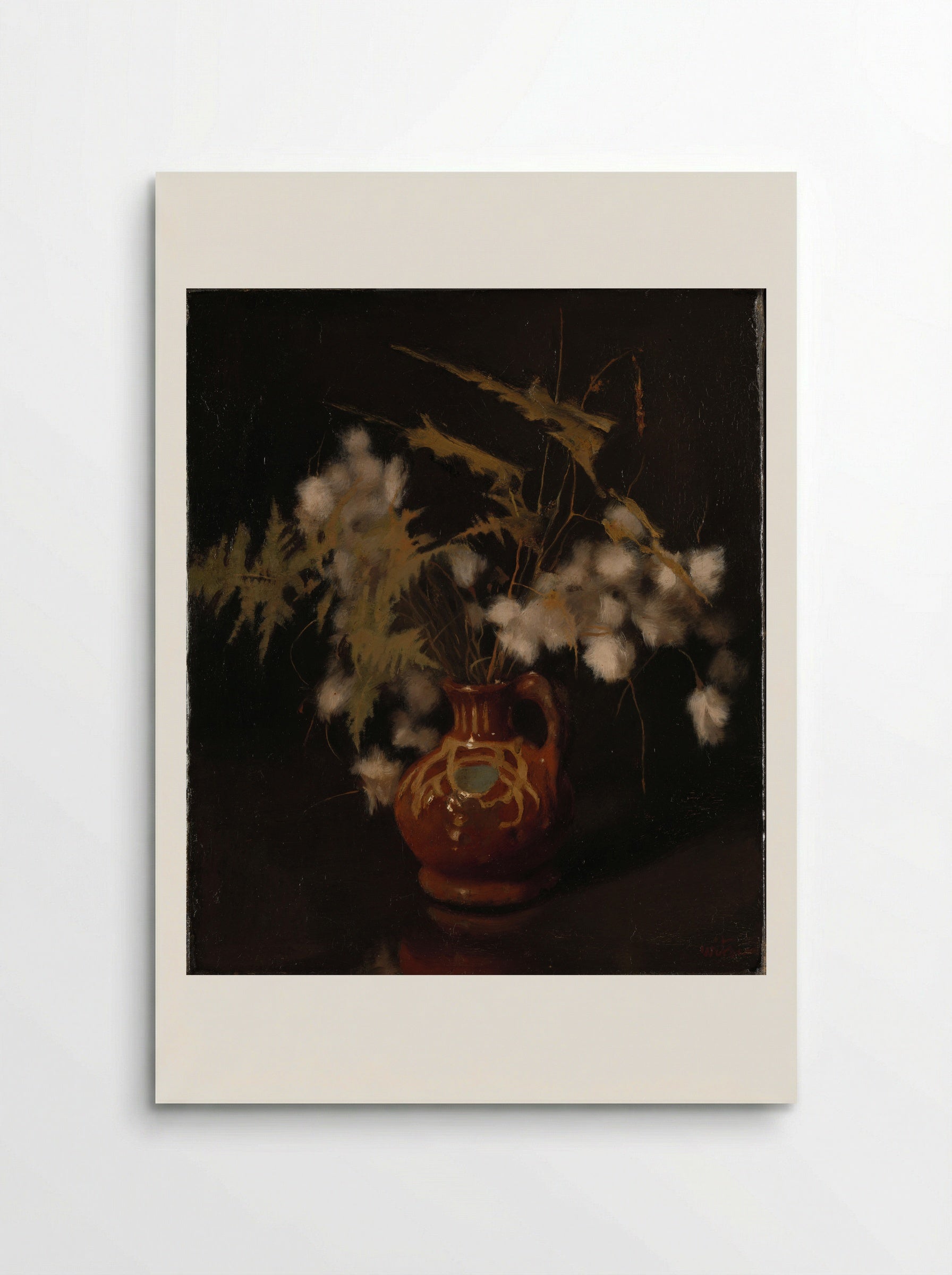 Jar with Cotton Grass - Willem Witsen - Poster