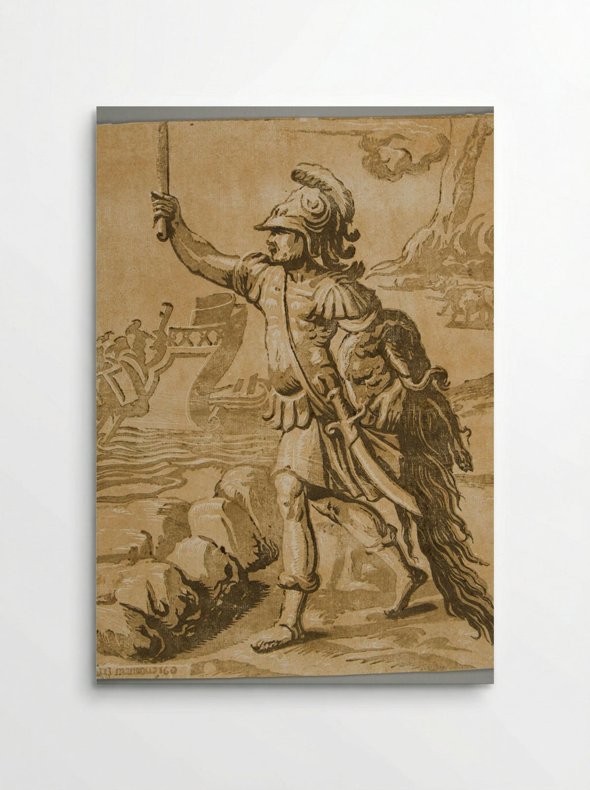 Jason Returning with the Golden Fleece - Alessandro Gandini - Poster