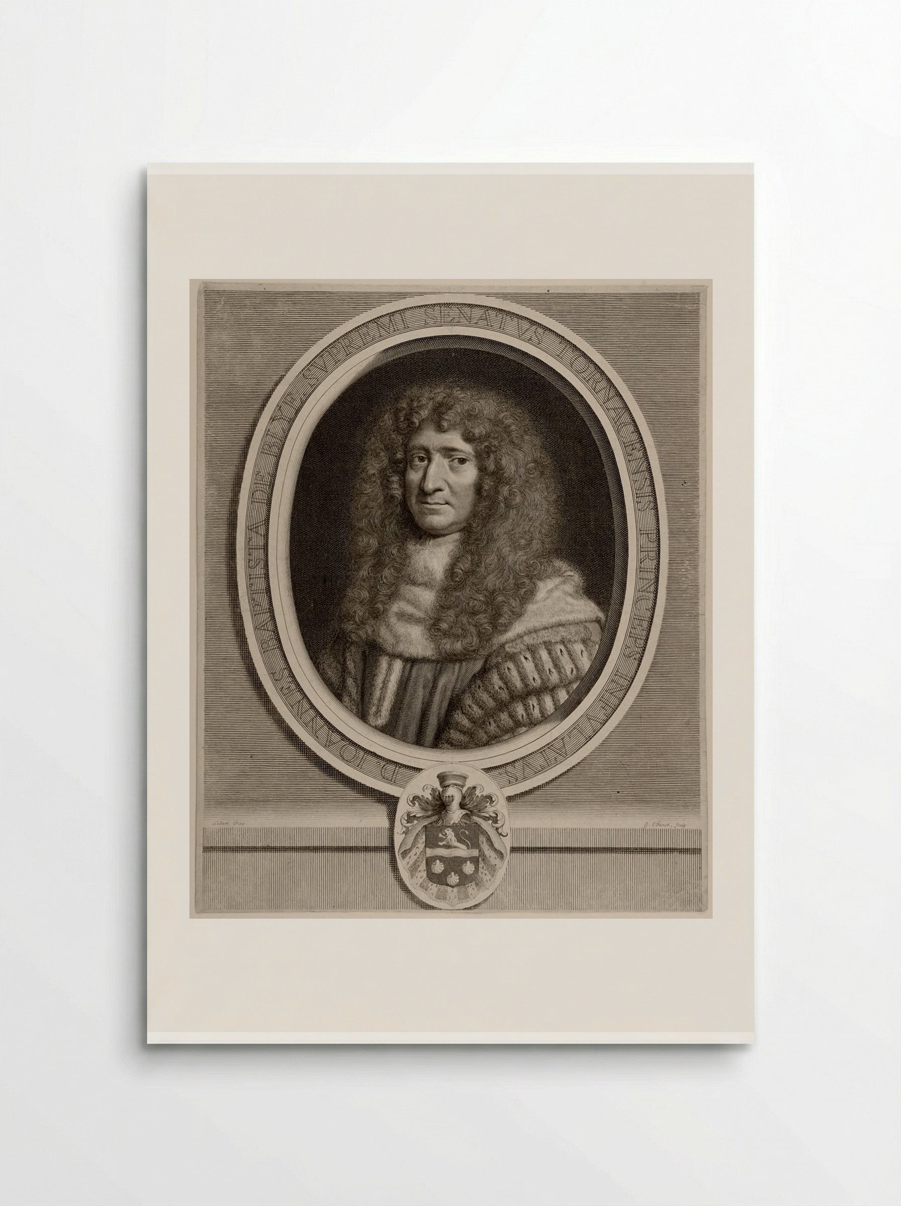 Jean-Baptiste de Blye - Gérard Edelinck - Poster