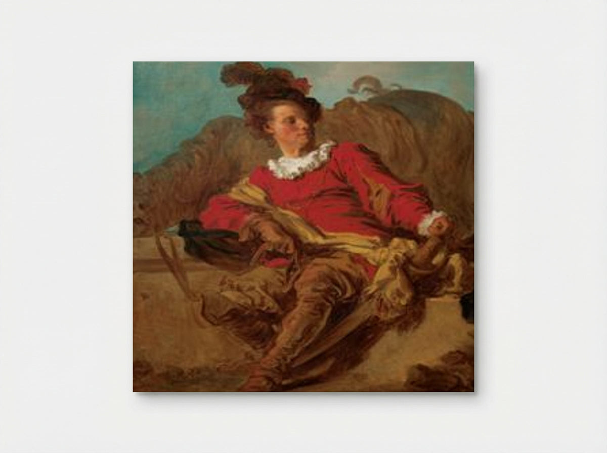 Jean Claude Richard, Abbot of Saint-Non - Jean-Honore Fragonard - Poster