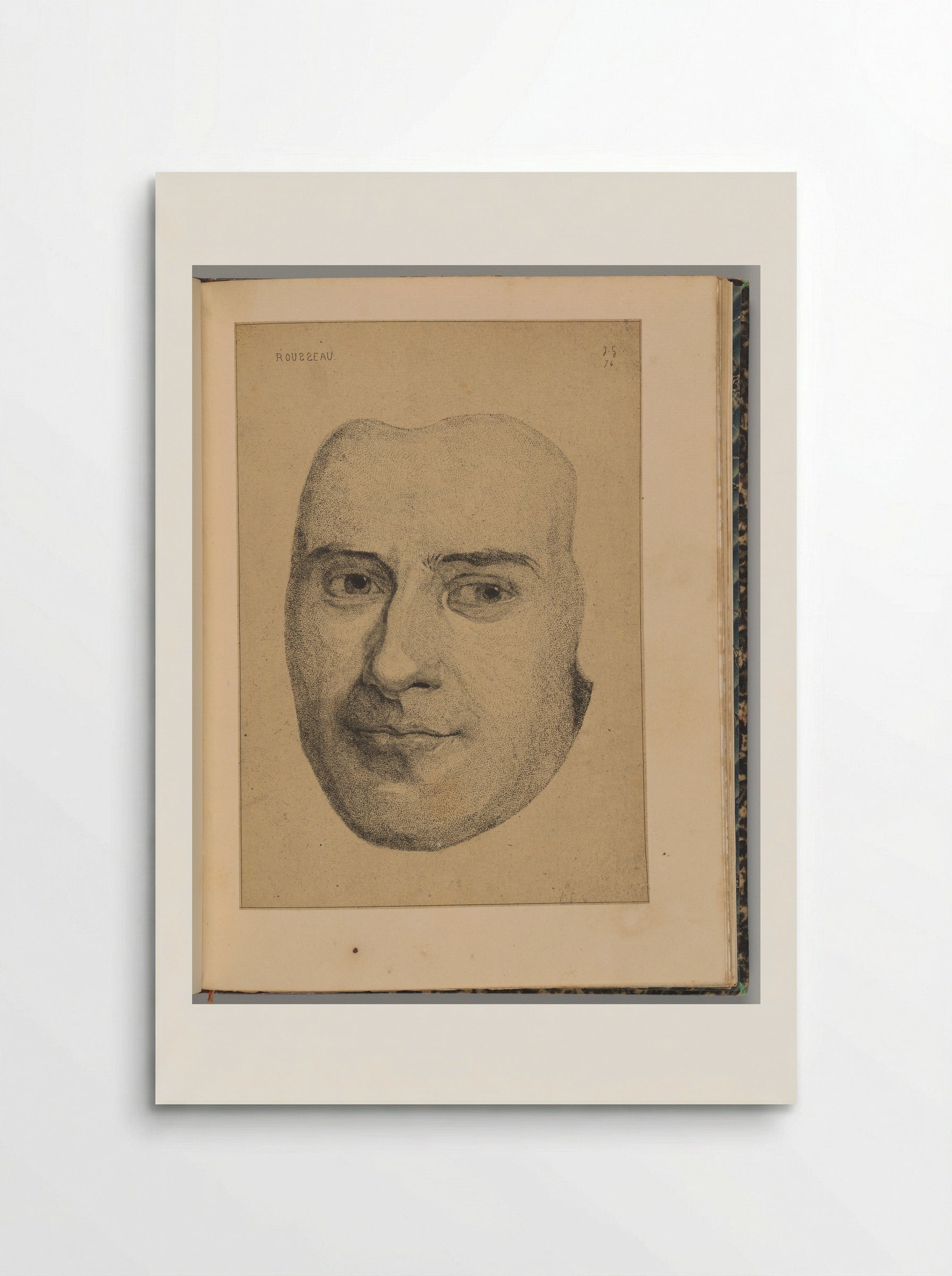Jean-Jacques Rousseau - Jules de Goncourt - Poster