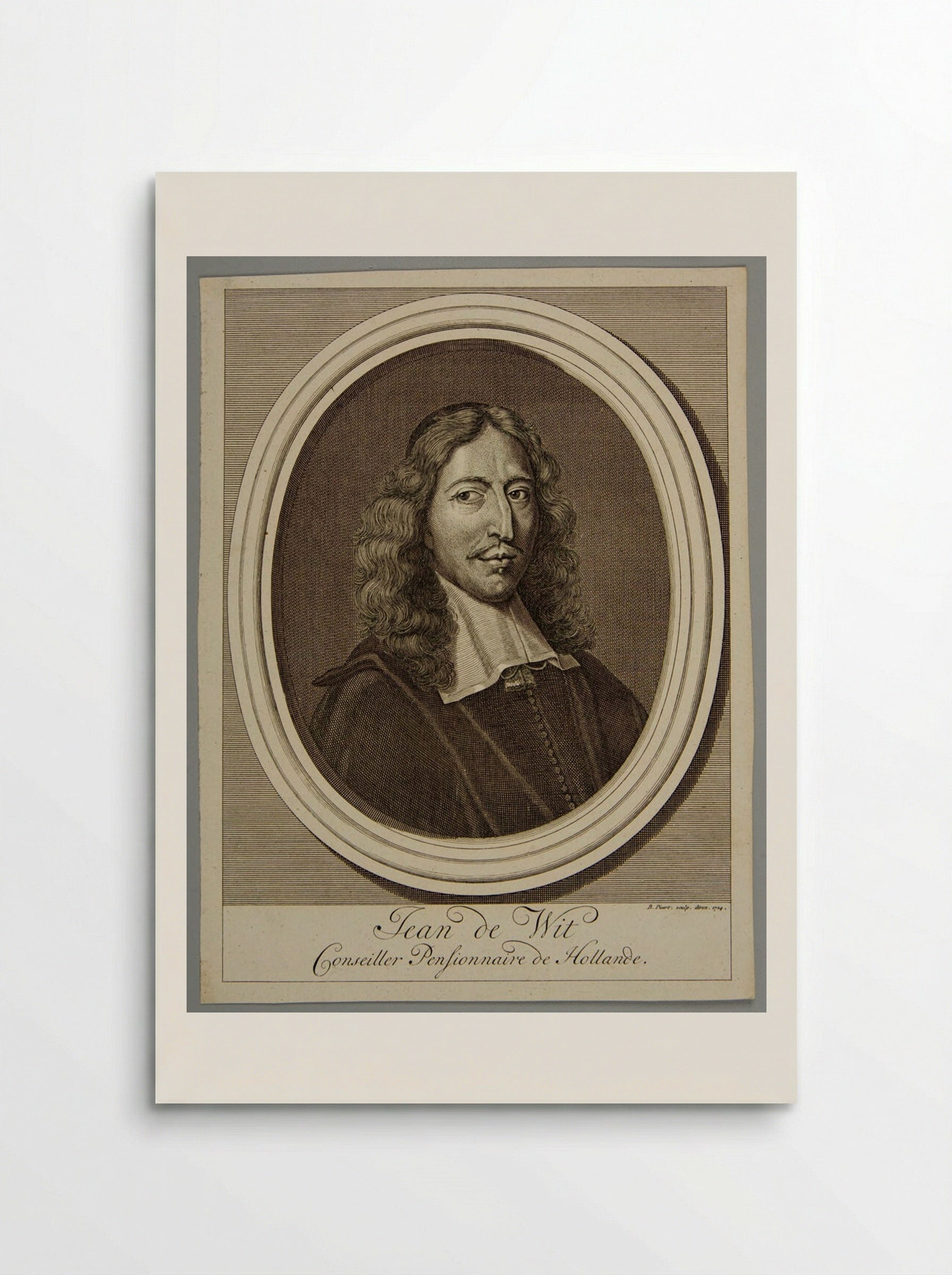 Jean de Wit, Conseiller Pensionnaire de Hollande - Bernard Picart - Poster