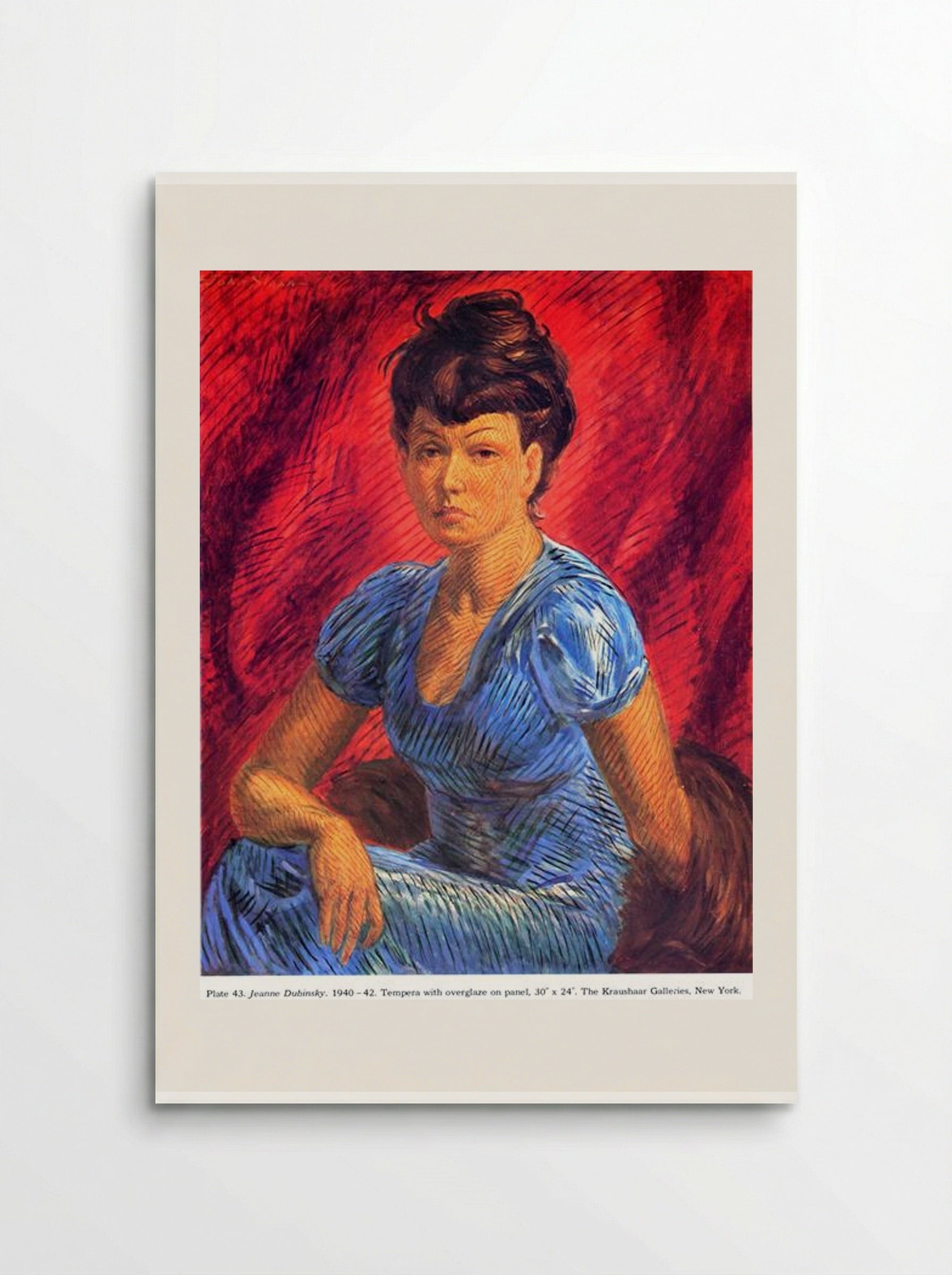 Jeanne Dubinsky - John French Sloan - Poster