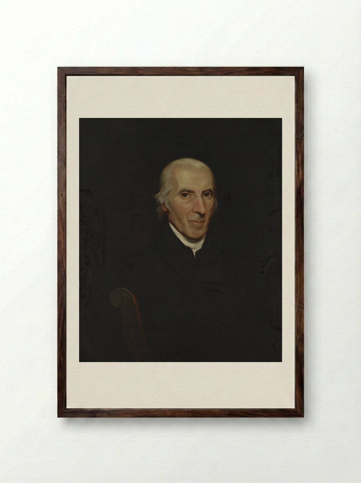 Jedidiah Morse - Samuel Finley Breese Morse - Framed Print Dark Wood