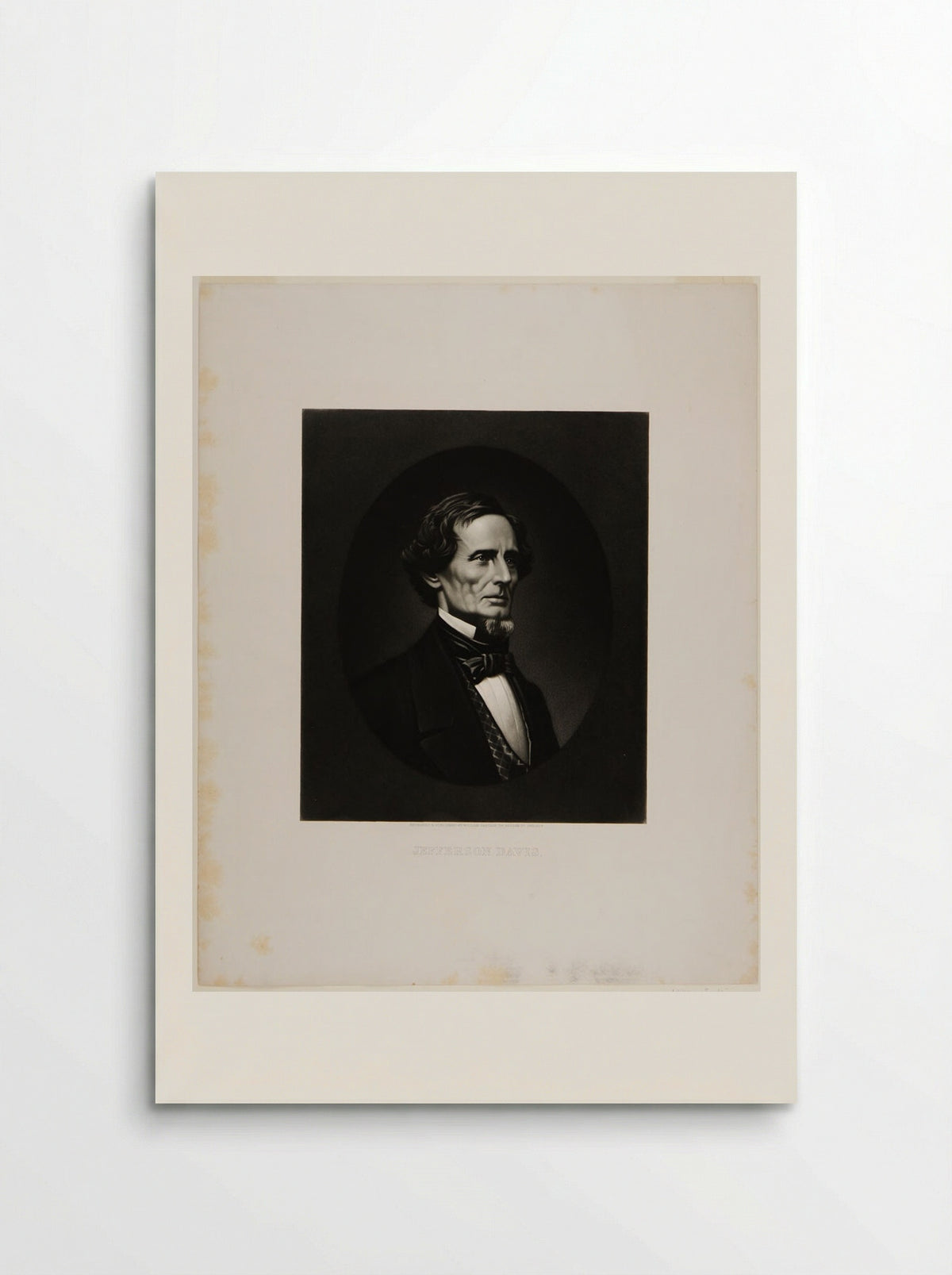 Jefferson Davis - William Sartain - Poster