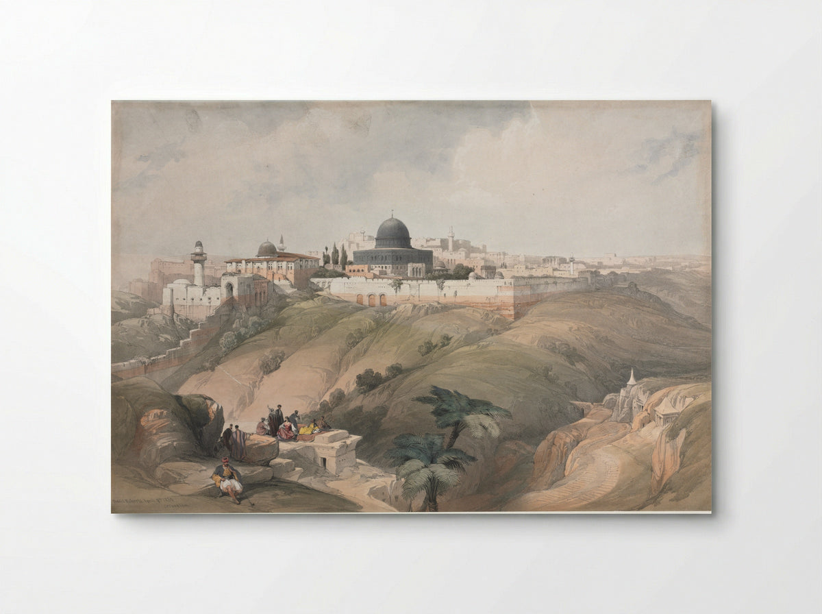 Jerusalem - David Roberts - Poster