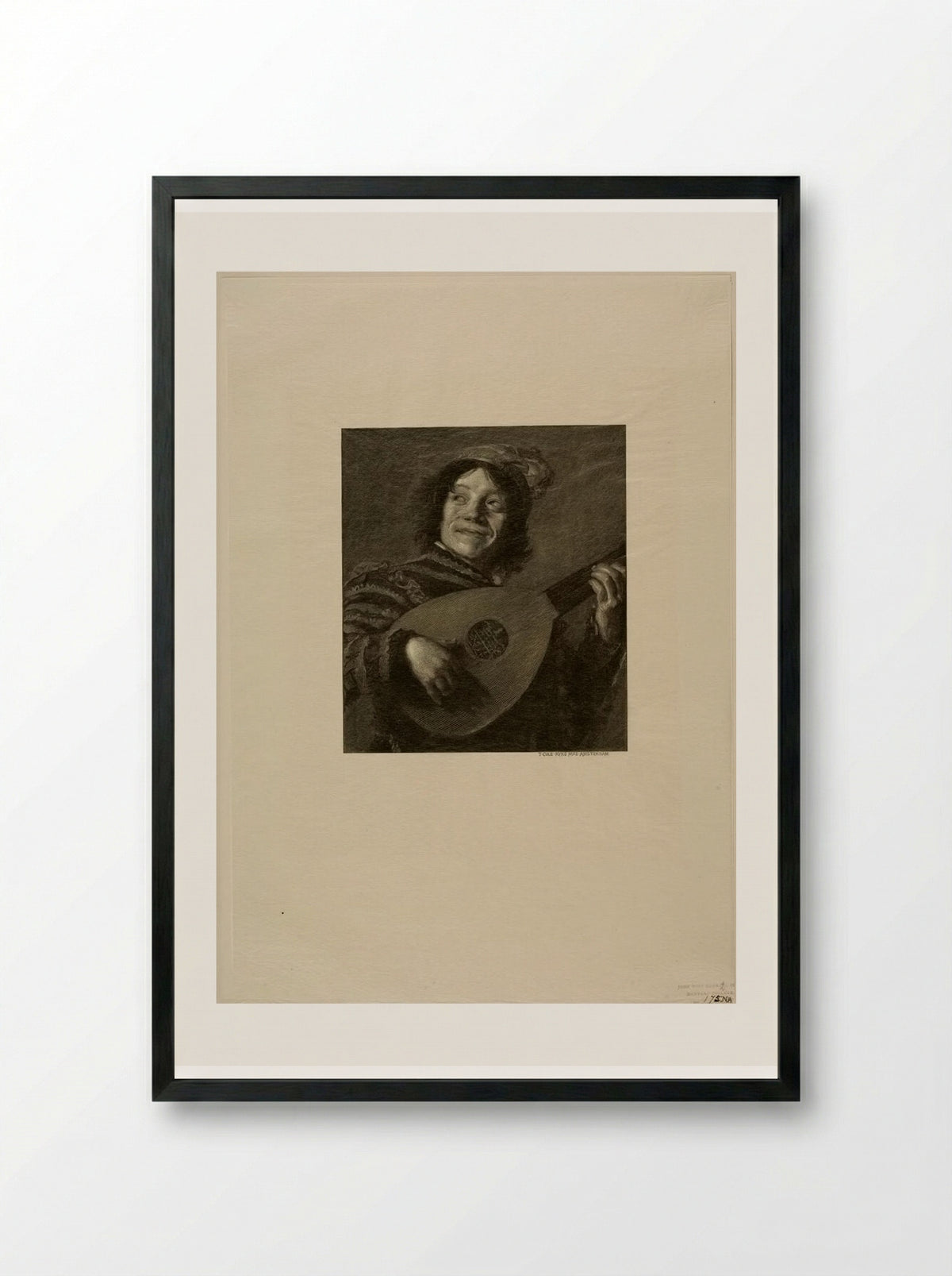 Jester - Timothy Cole - Framed Print Black