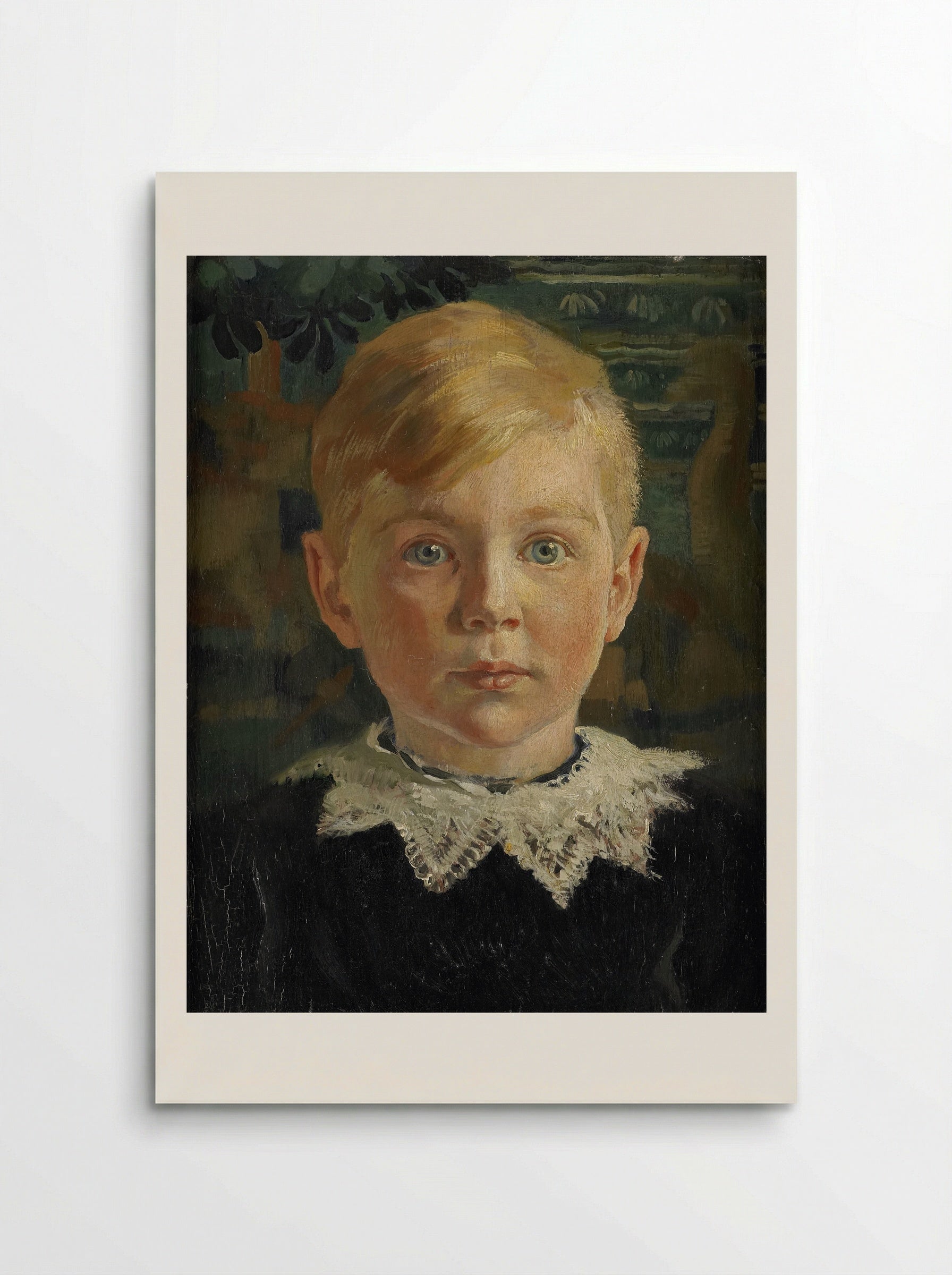 Jeugdportret van Joseph Luns - Huib Luns - Poster