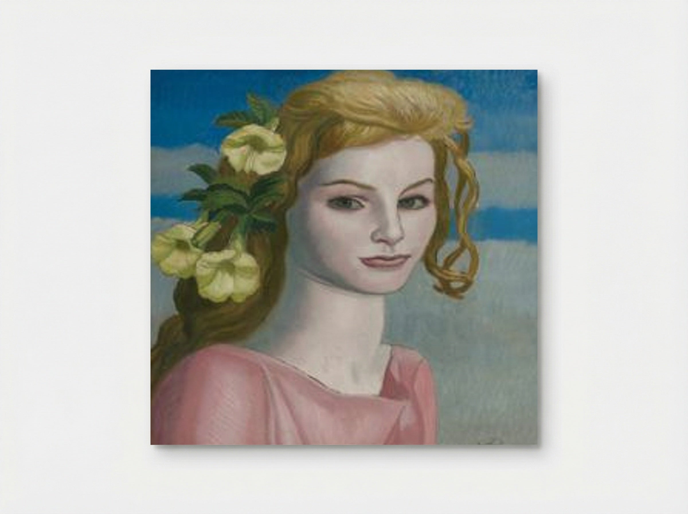 Jeunes fille aux fleurs - Jean Dupas - Poster