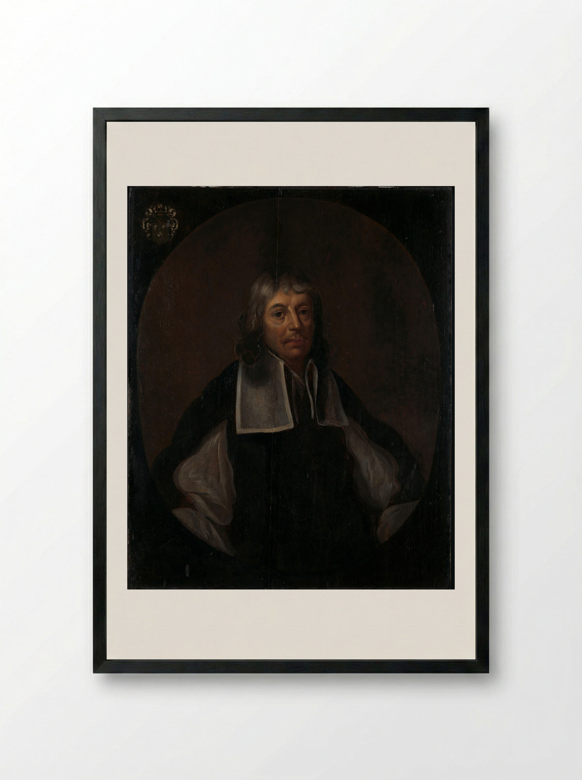 Joan Maetsuyker, Governor-General of the Dutch East Indies - Jacob Coeman - Framed Print Black