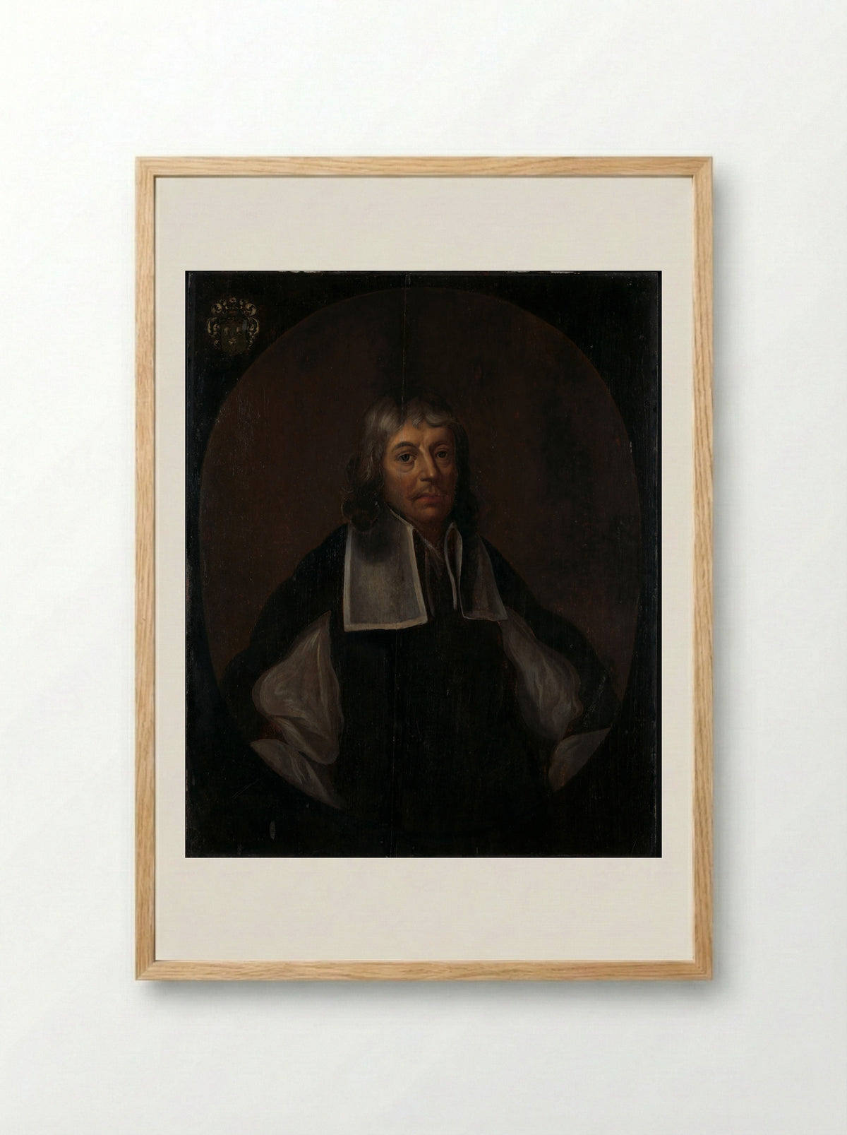 Joan Maetsuyker, Governor-General of the Dutch East Indies - Jacob Coeman - Framed Print Wood
