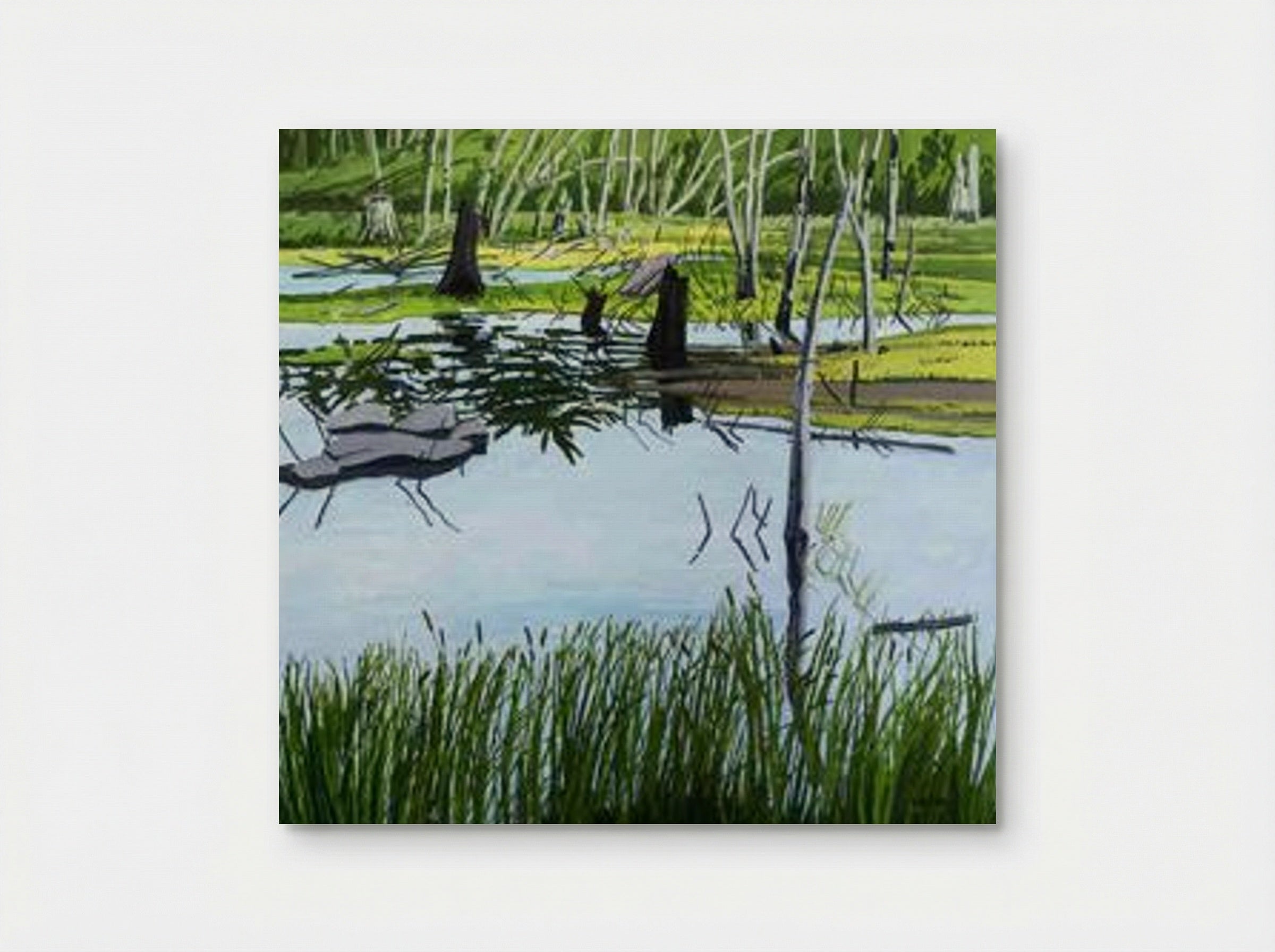 Joanna's Marsh - Neil Welliver - Poster