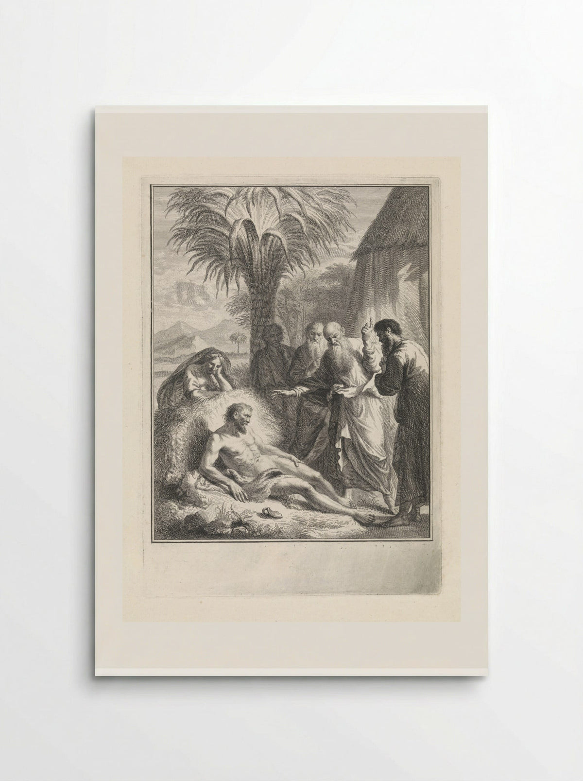 Job op de mesthoop - Pieter Tanjé - Poster