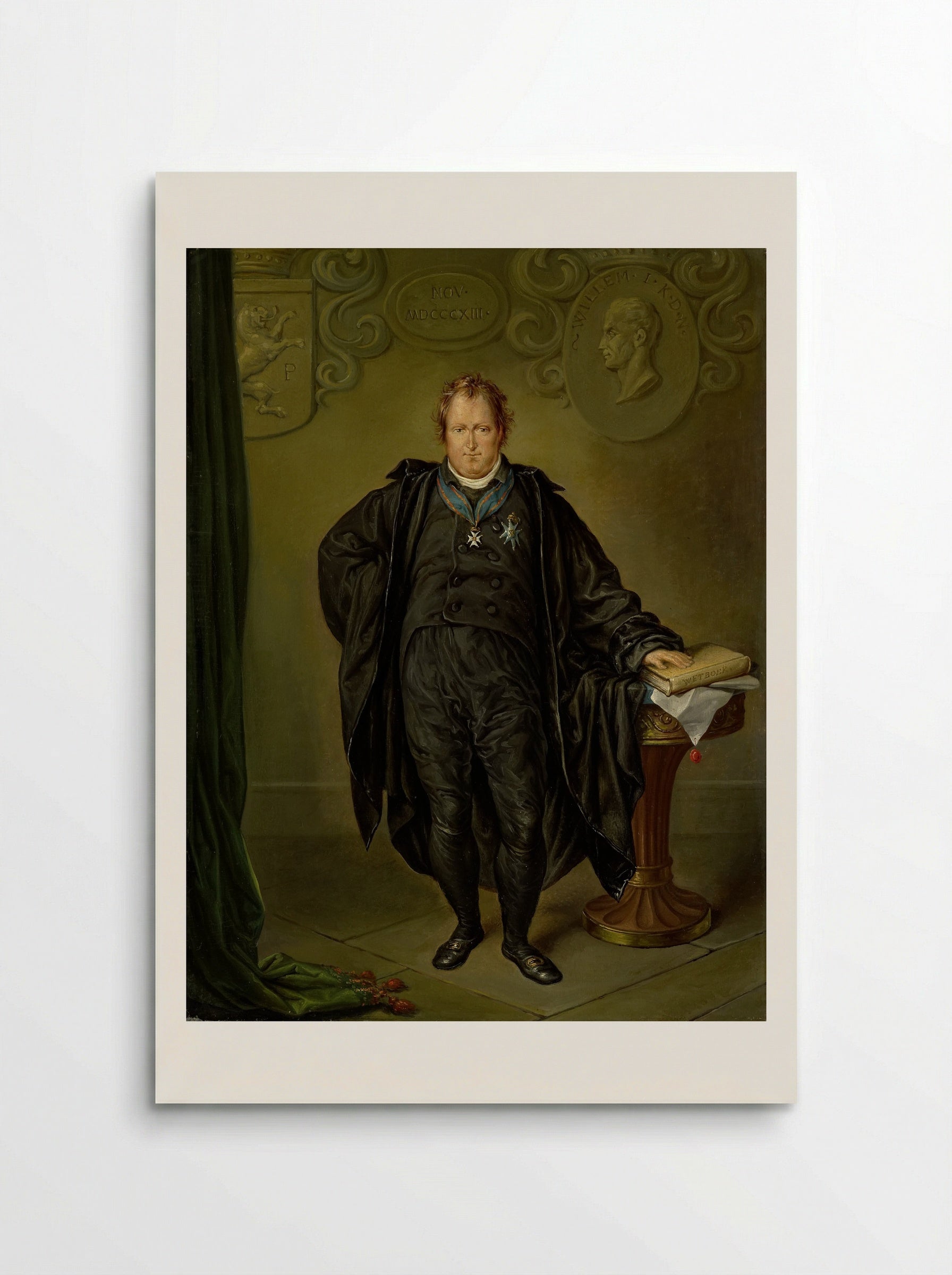 Johan Melchior Kemper - David Pièrre Giottino Humbert de Superville - Poster