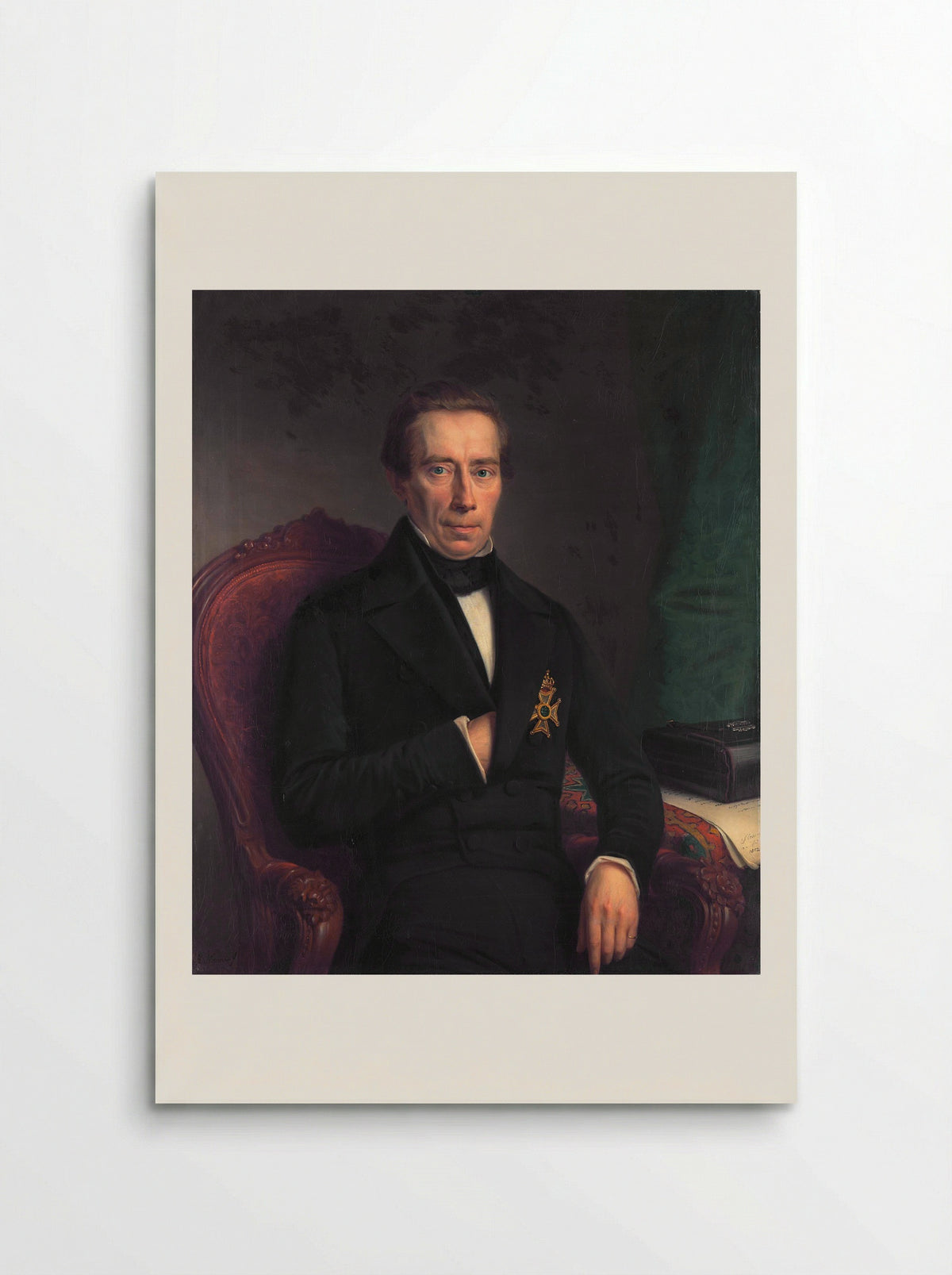 Johan Rudolf Thorbecke (1796-1872) - Johan Heinrich Neuman - Poster