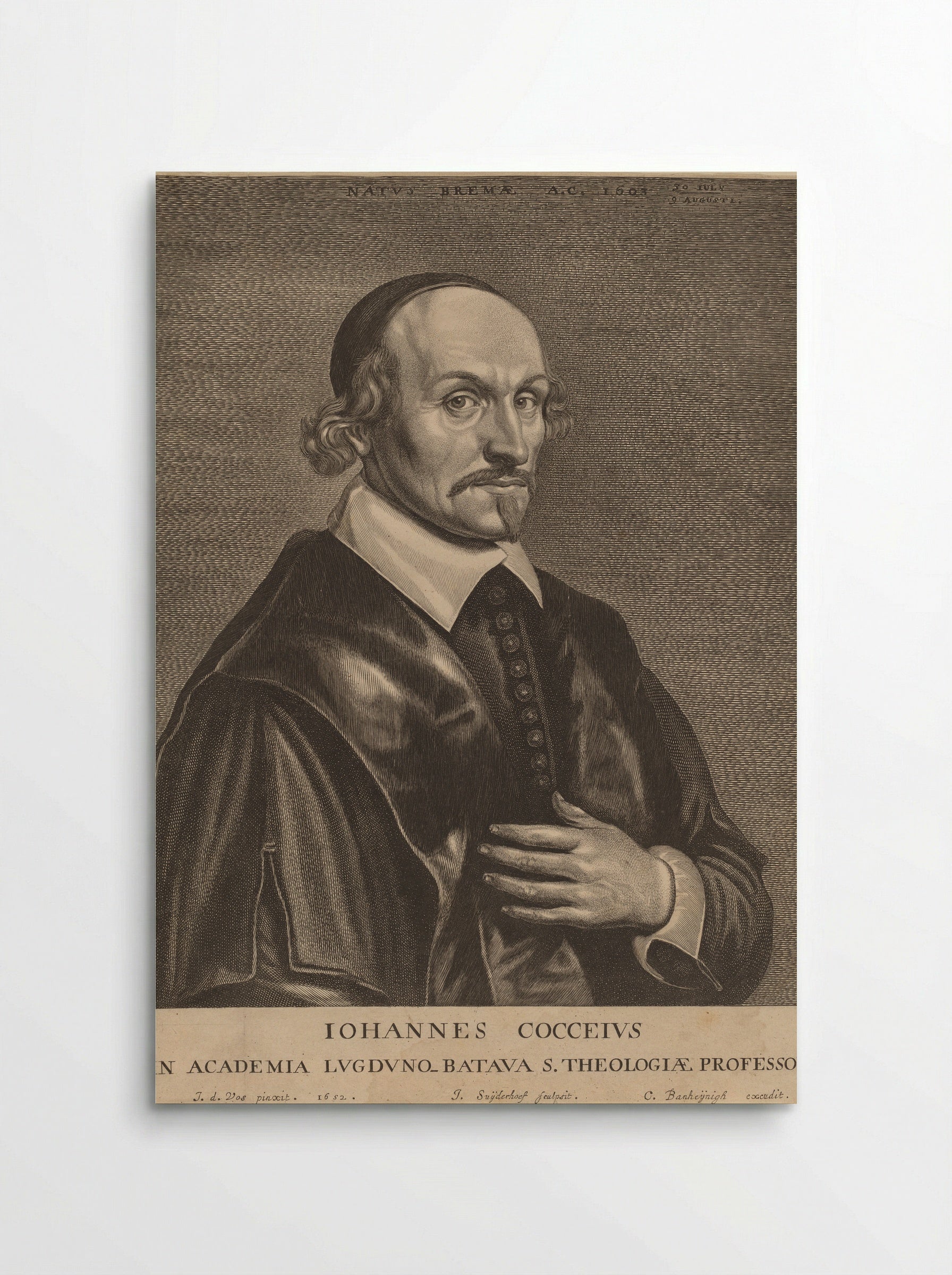 Johannes Cocceius - Jonas Suyderhoef - Poster