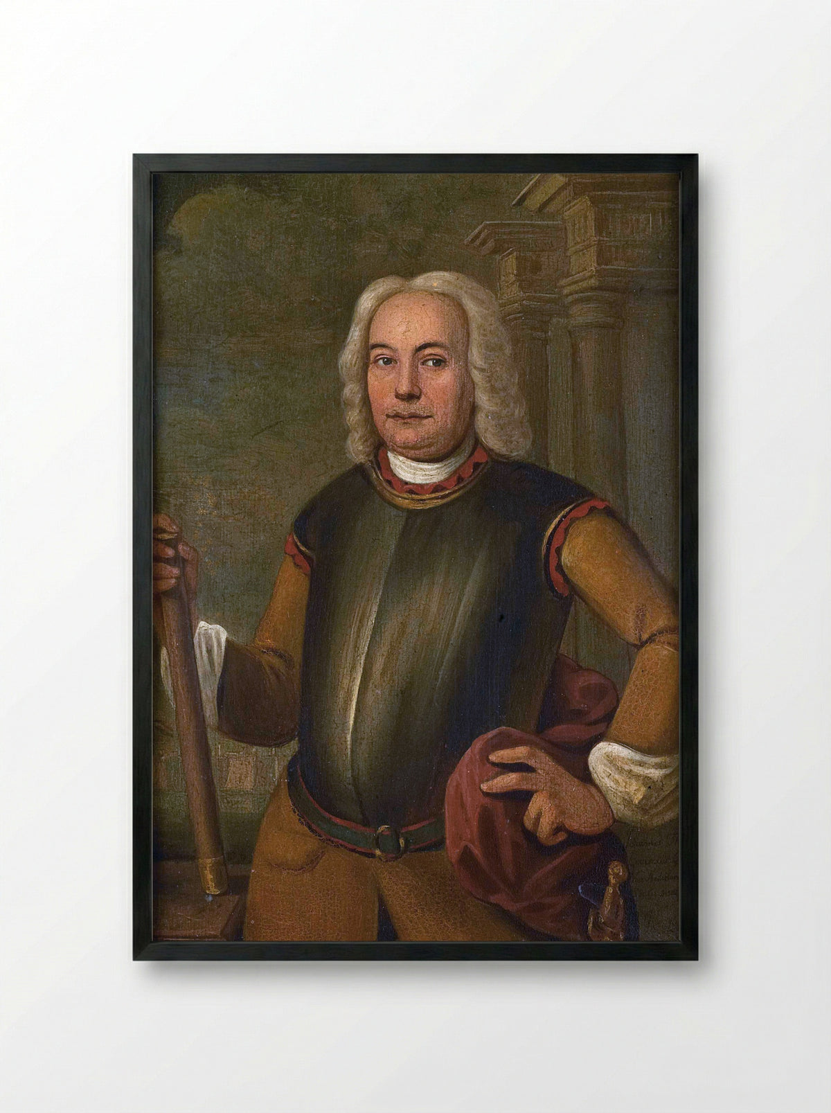 Johannes Thedens - Jacobus Oliphant - Framed Print Black