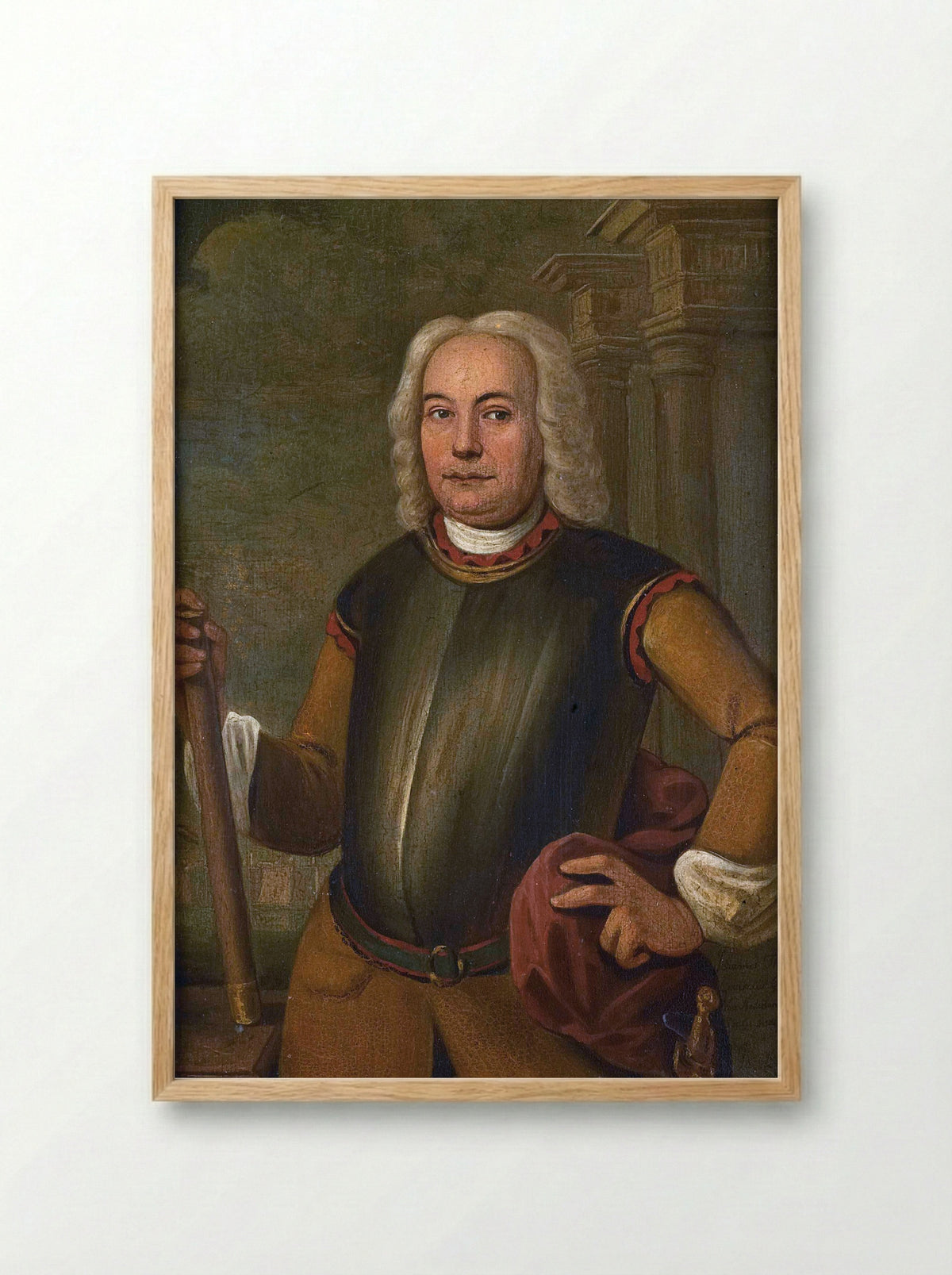 Johannes Thedens - Jacobus Oliphant - Framed Print Wood