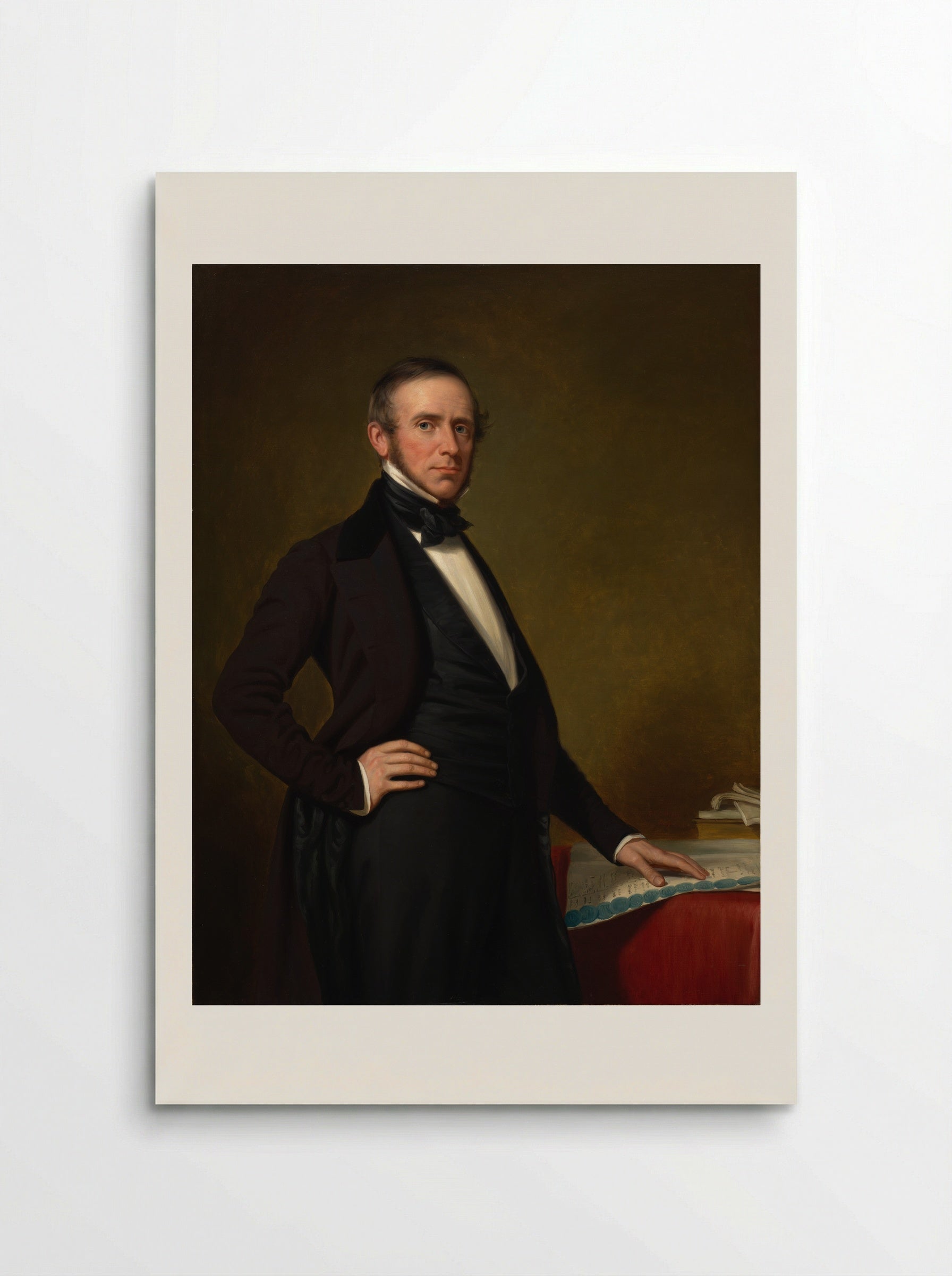 John Amory Lowell - George Peter Alexander Healy - Poster
