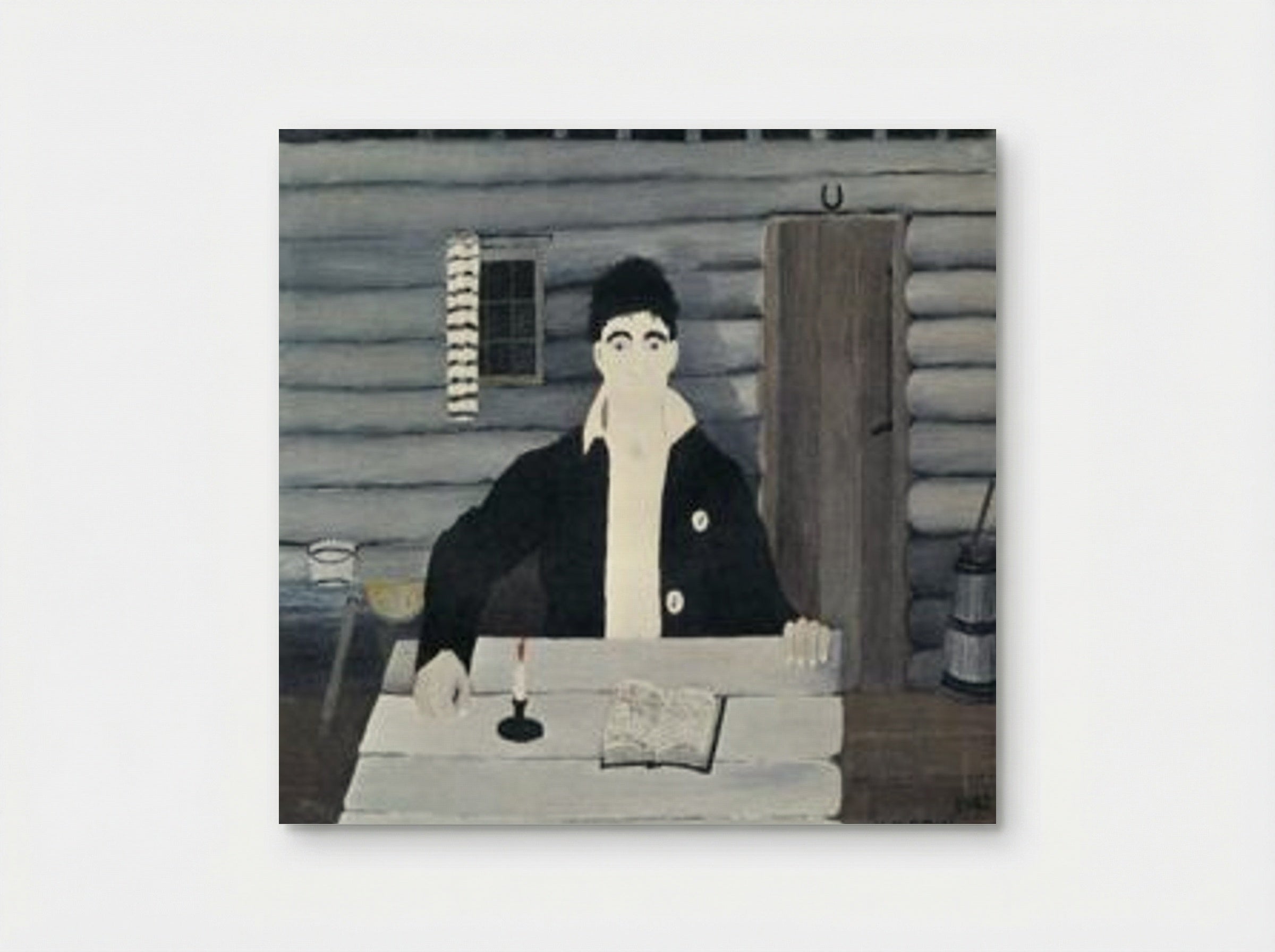 John Brown Reading His Bible - Horace Pippin - Poster